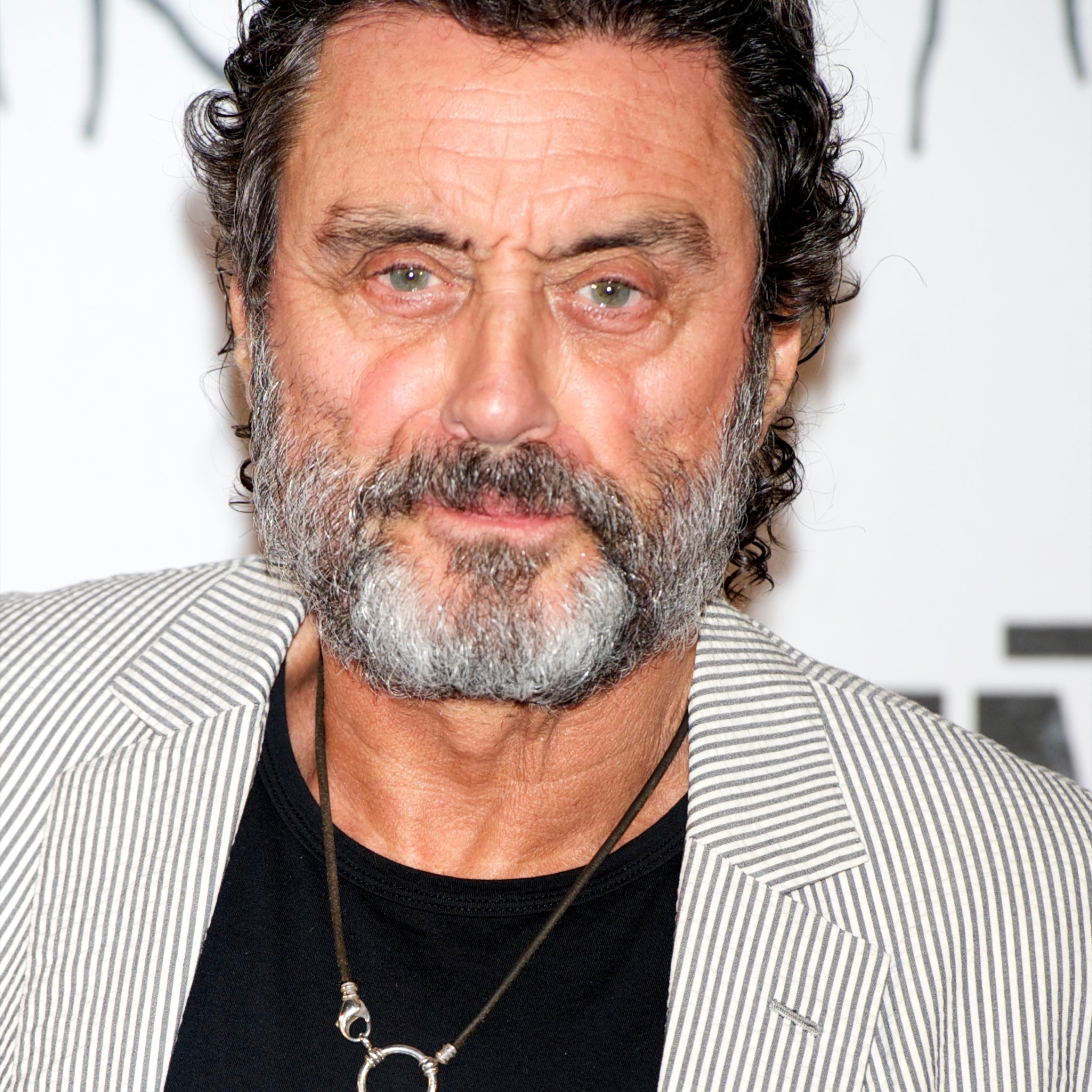 Ian McShane attends 'El Nino' premiere at Kinepolis Cinema on August 28, 2014 in Madrid, Spain.