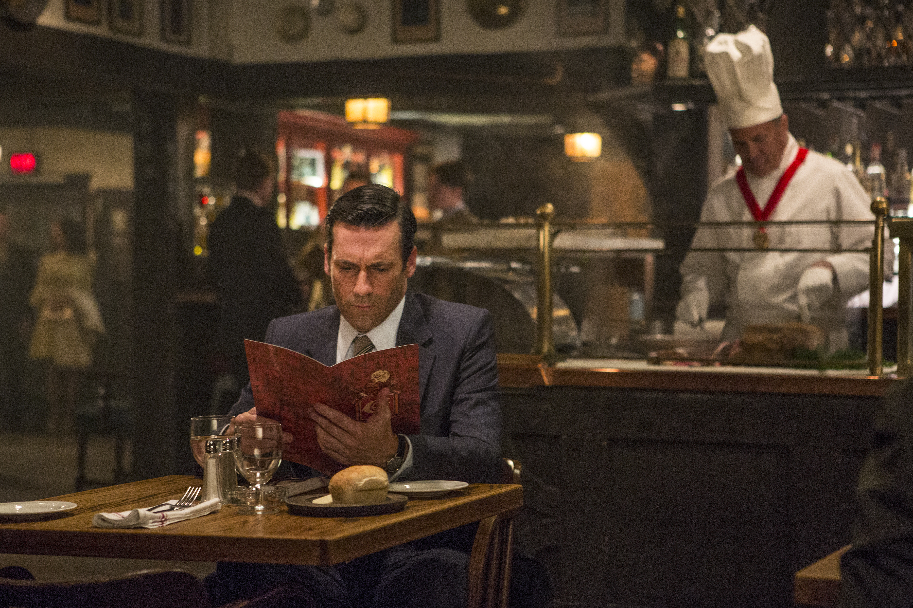Jon Hamm as Don Draper - Mad Men _ Season 7B, Episode 8 - Photo Credit: Justina Mintz/AMC