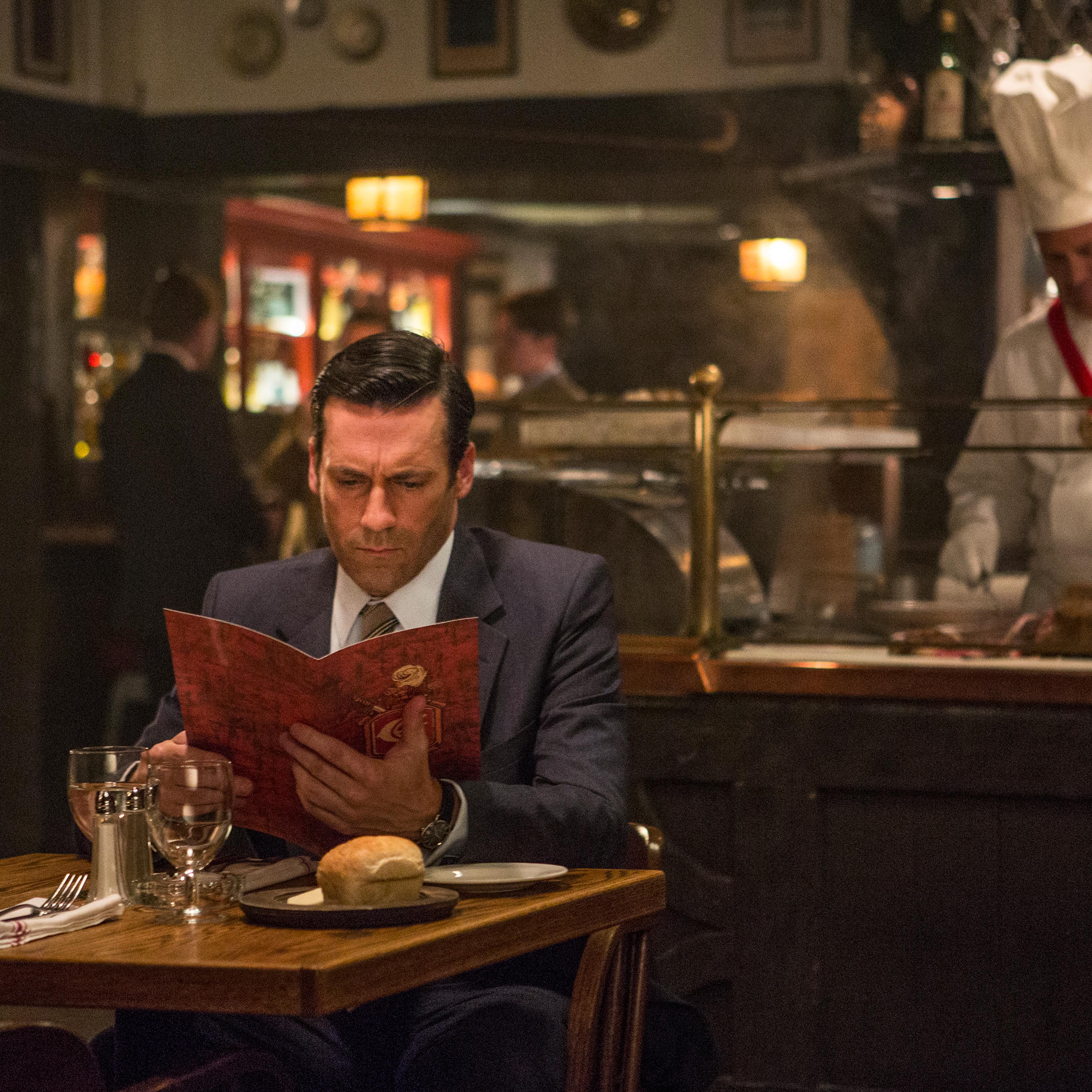Jon Hamm as Don Draper - Mad Men _ Season 7B, Episode 8 - Photo Credit: Justina Mintz/AMC