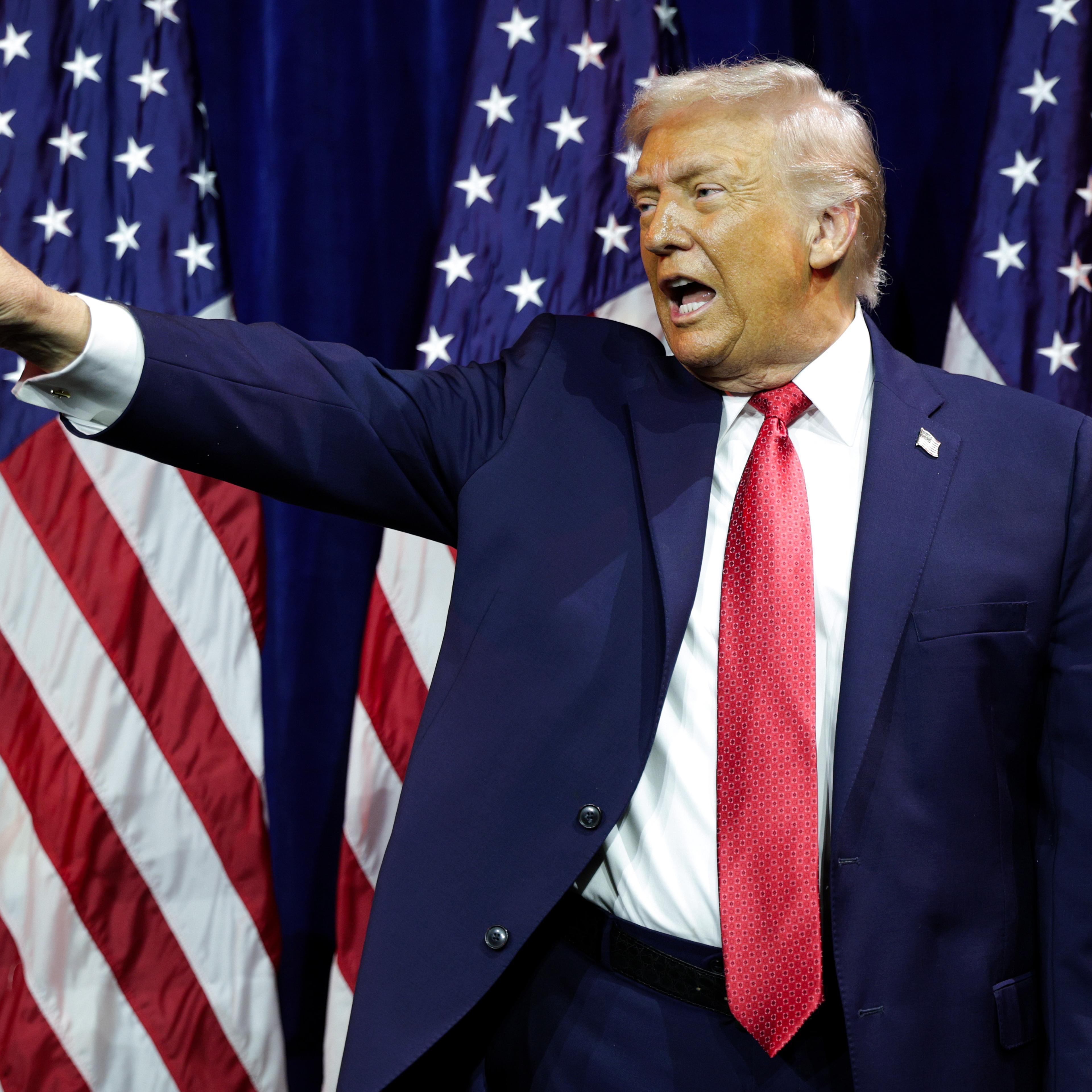 President Trump Speaks At The House GOP Member Retreat