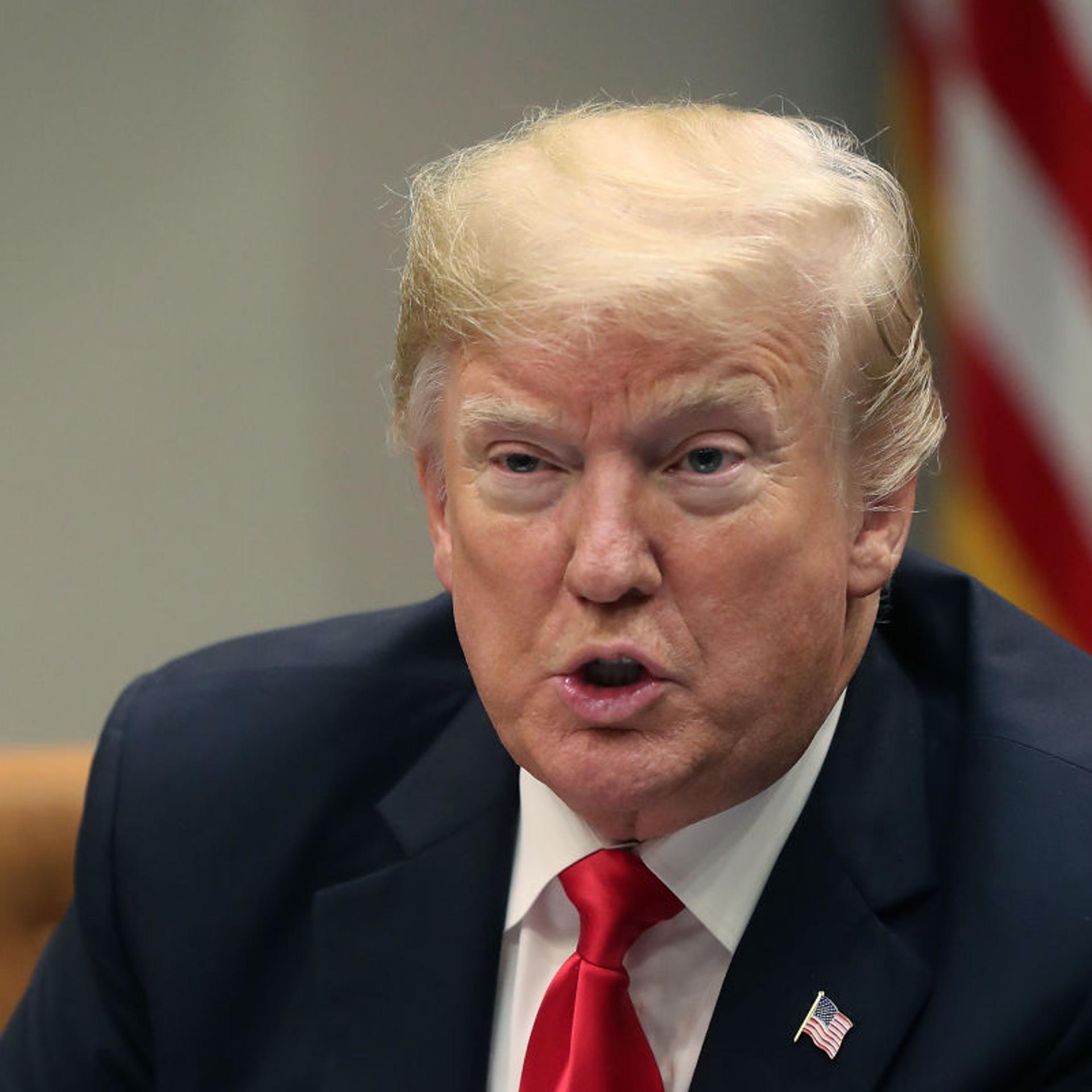 President Trump Attends Discussion On Federal Commission On School Safety Report