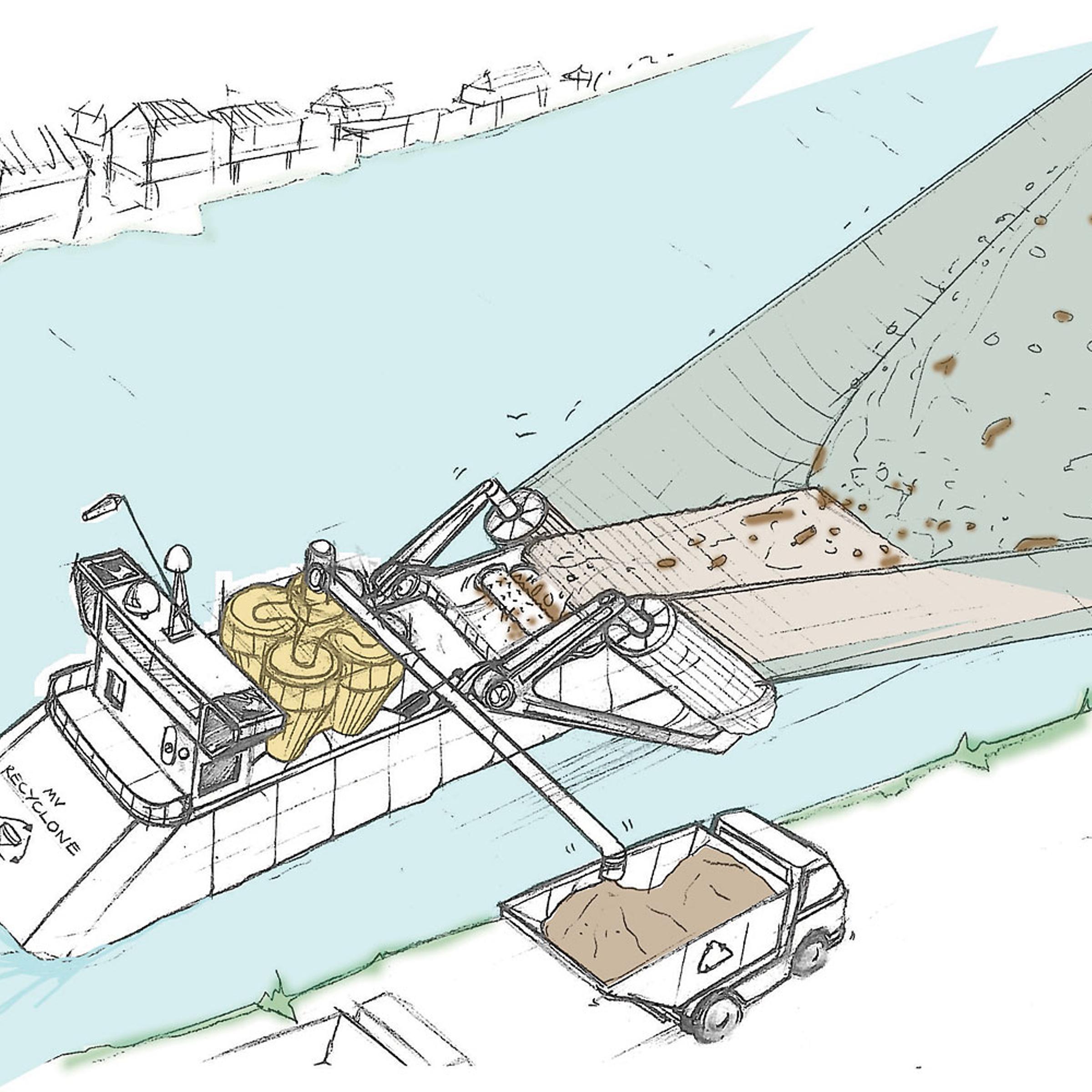 Polluted waters