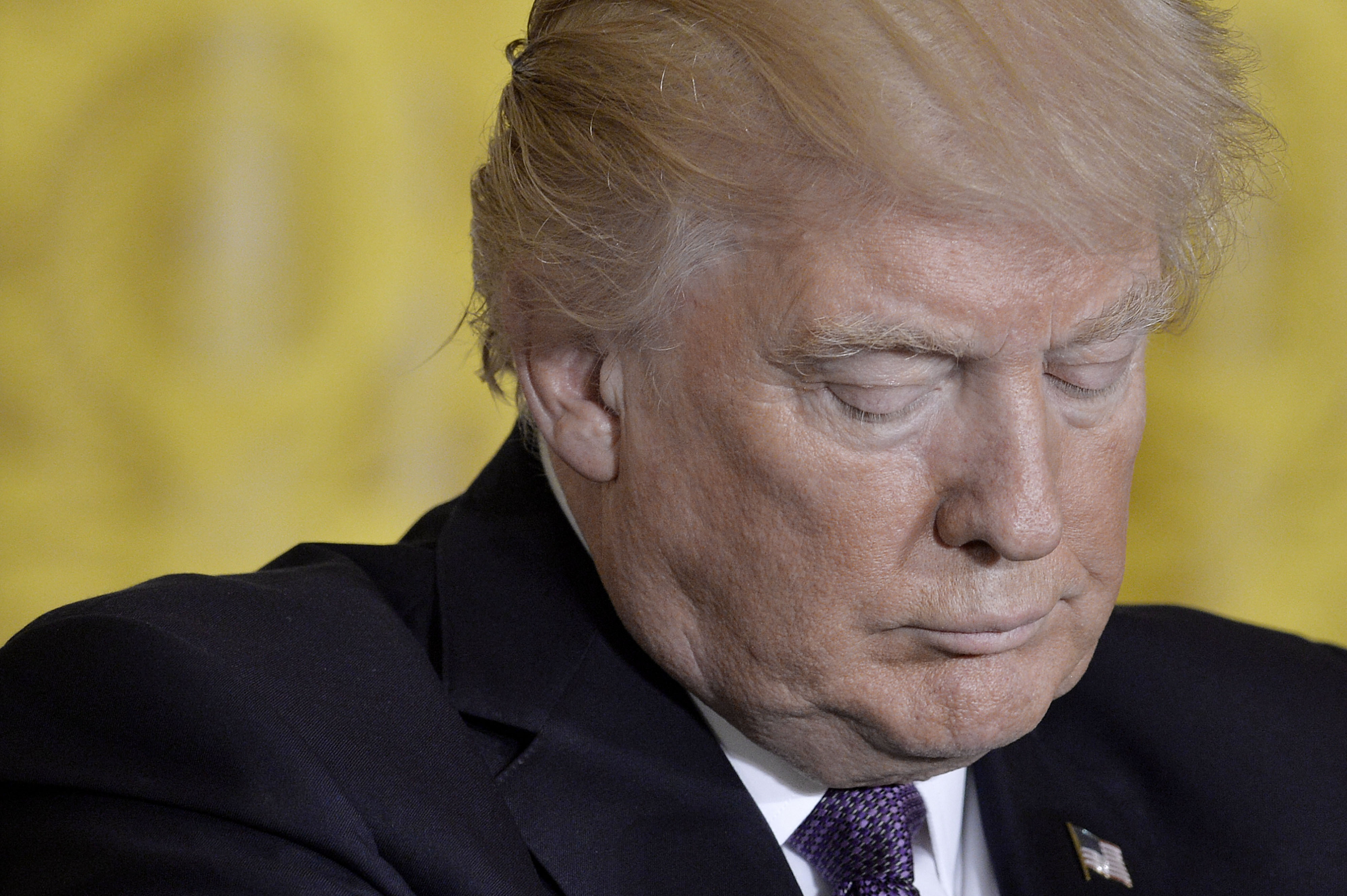NATO Secretary General Jens Stoltenberg Meets With President Trump At The White House