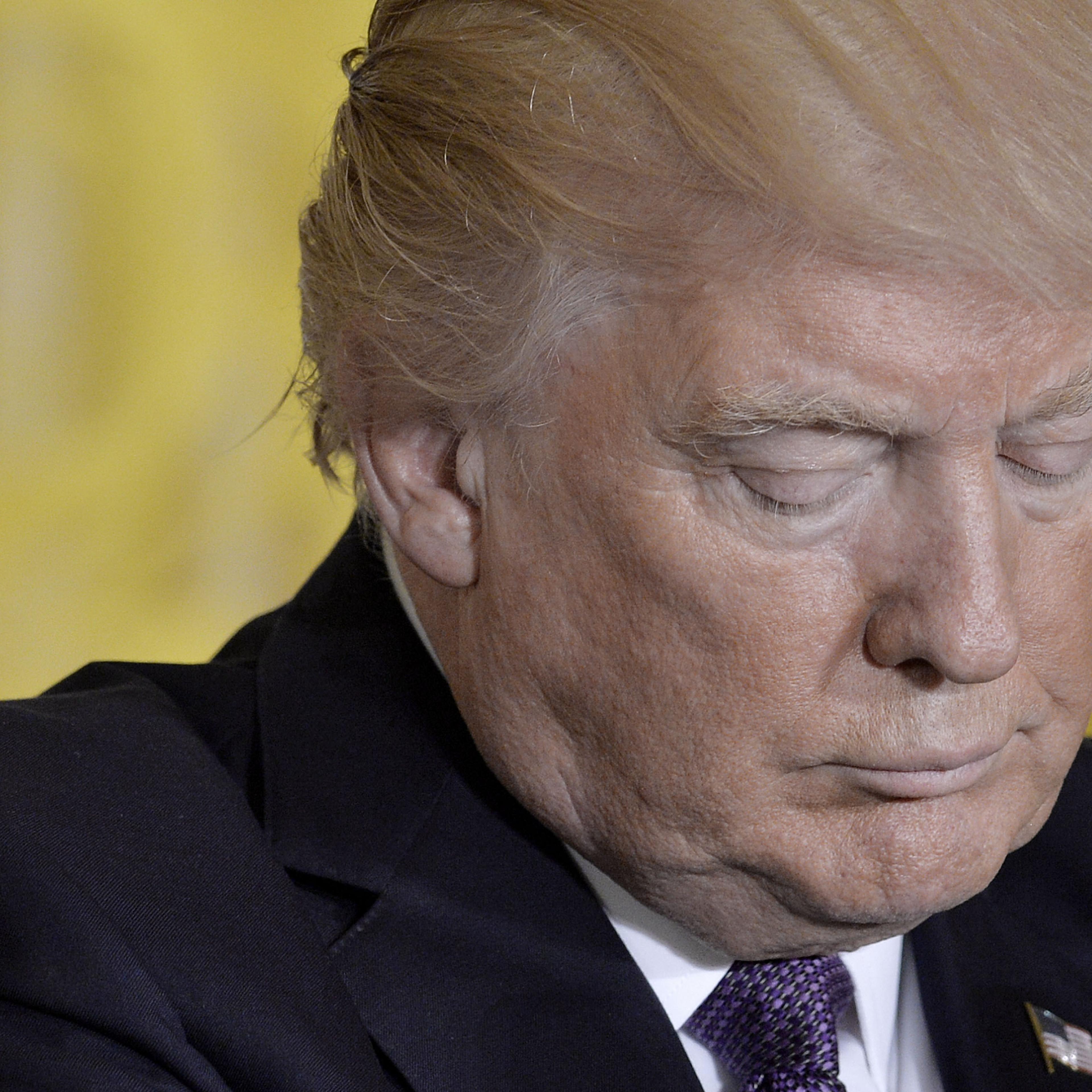 NATO Secretary General Jens Stoltenberg Meets With President Trump At The White House