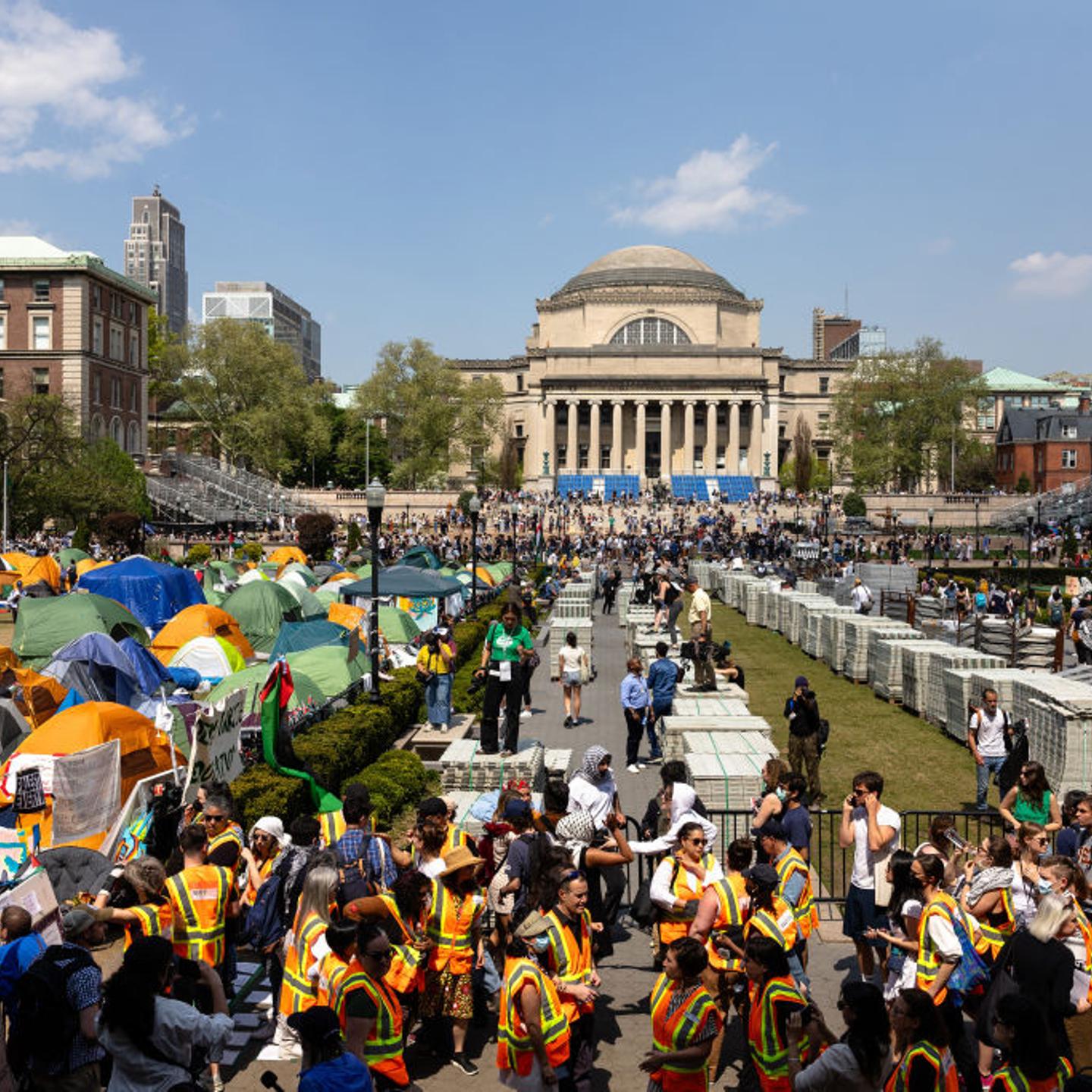 Columbia University Issues Deadline For Gaza Encampment To Vacate Campus