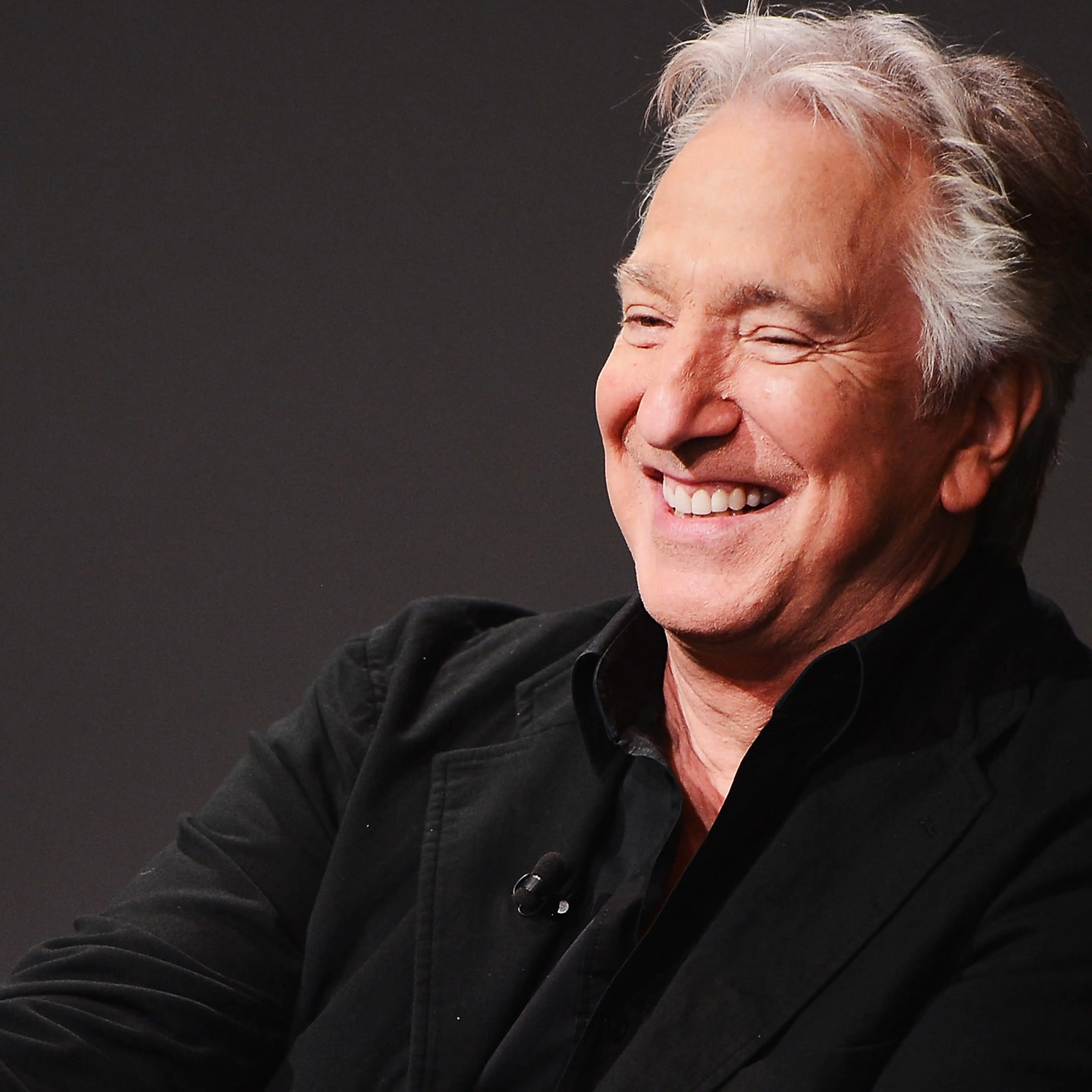 Alan Rickman is seen on June 19, 2015 in New York City.