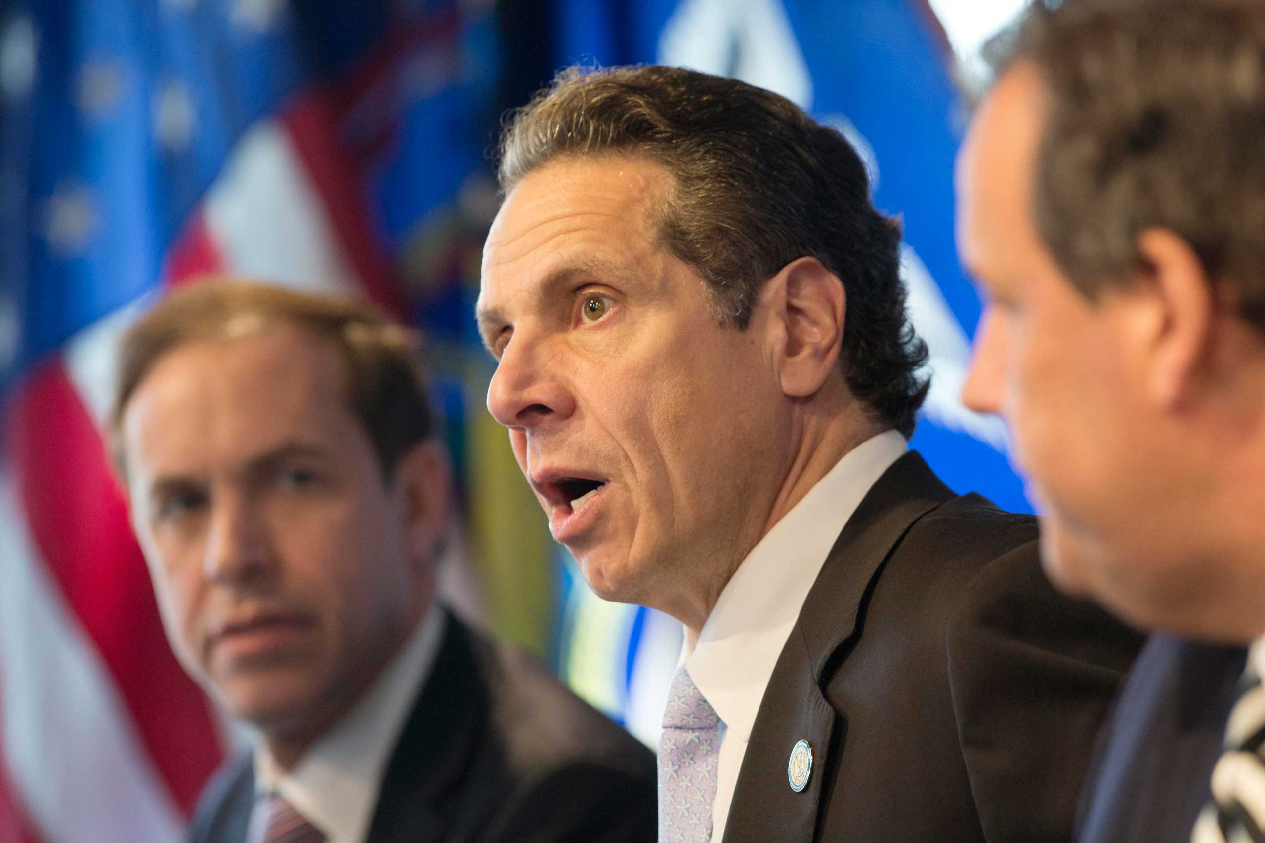 Andrew Cuomo, Chris Christie