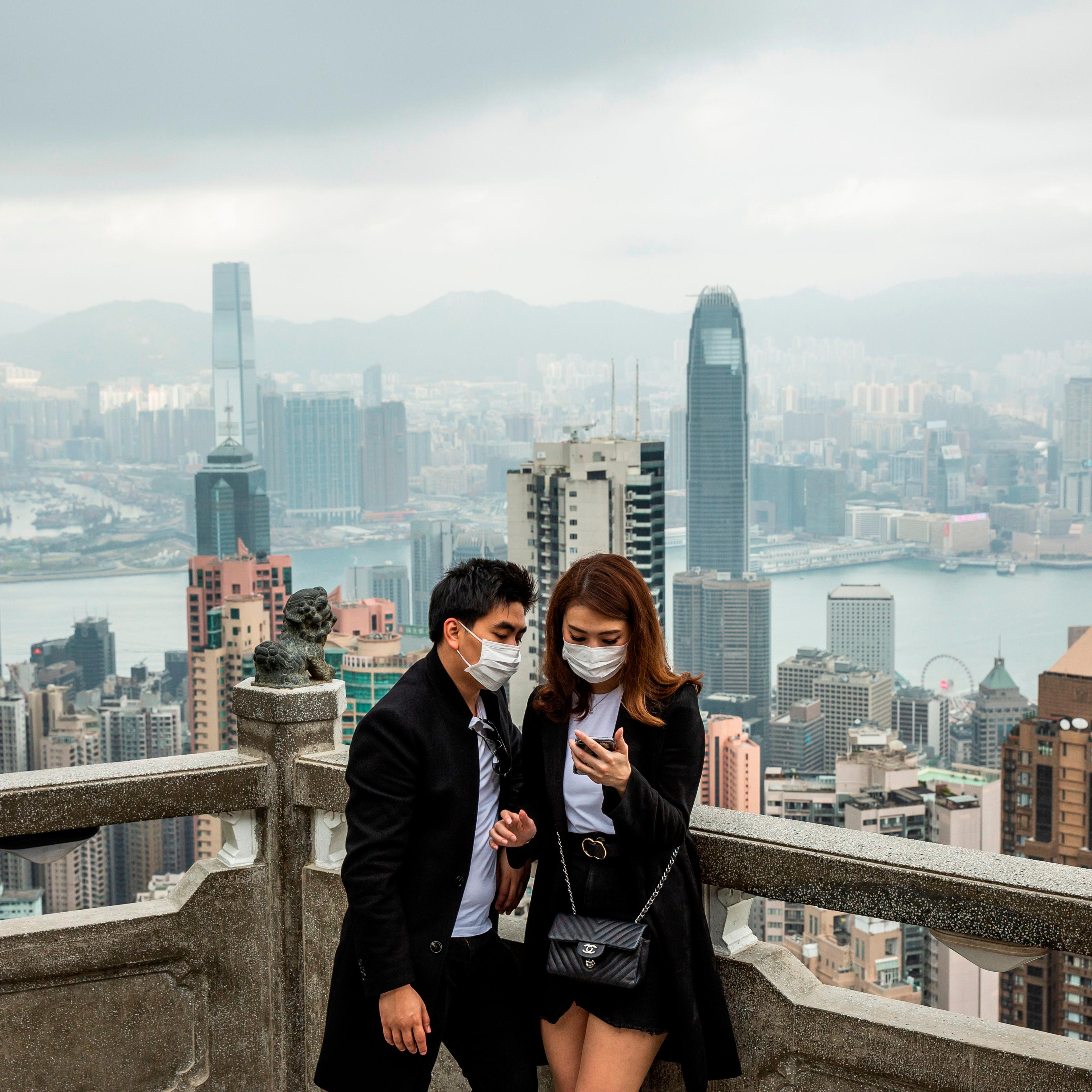 TOPSHOT-HONG KONG-CHINA-HEALTH-VIRUS