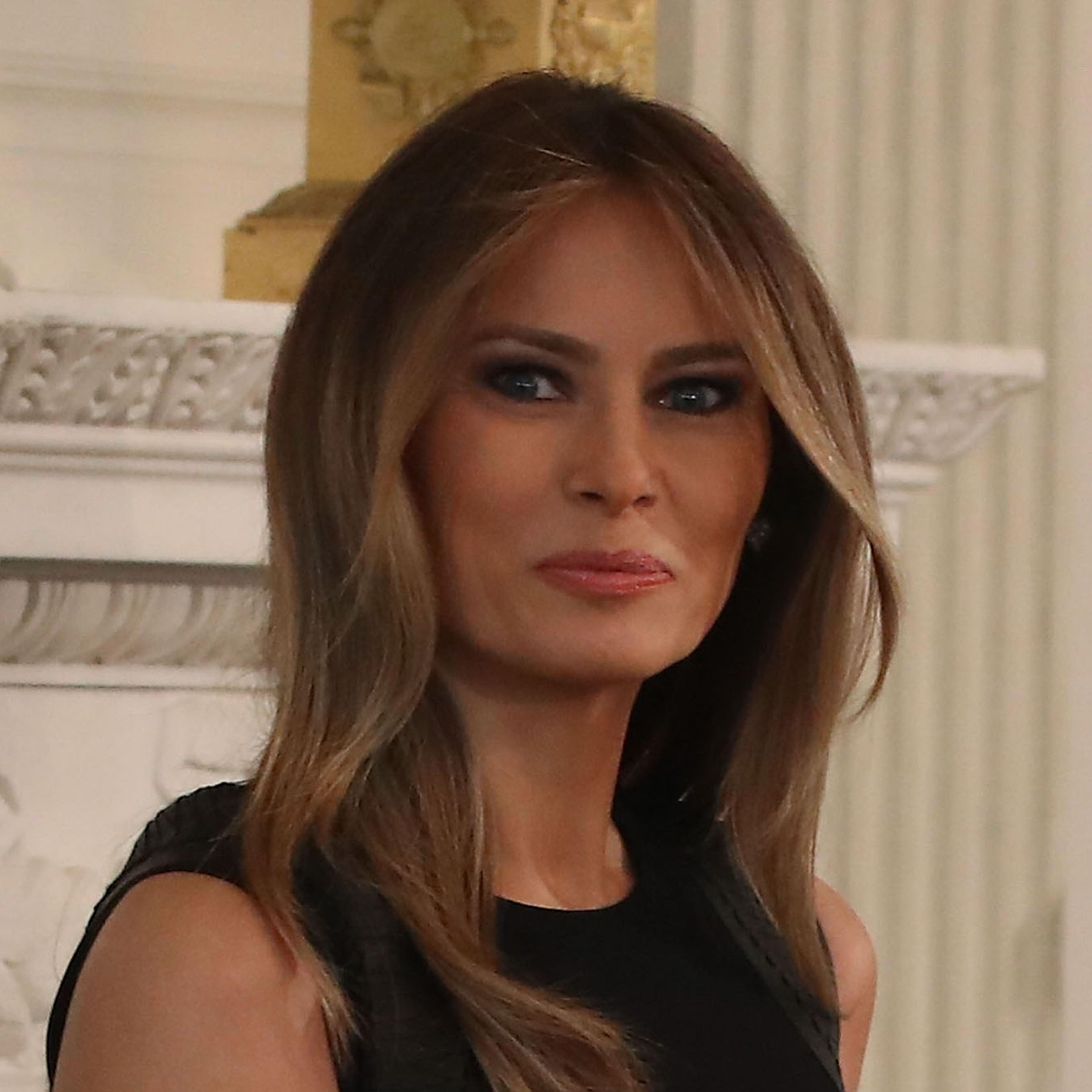First Lady Melania Trump Hosts Lunch At White House On International Women's Day