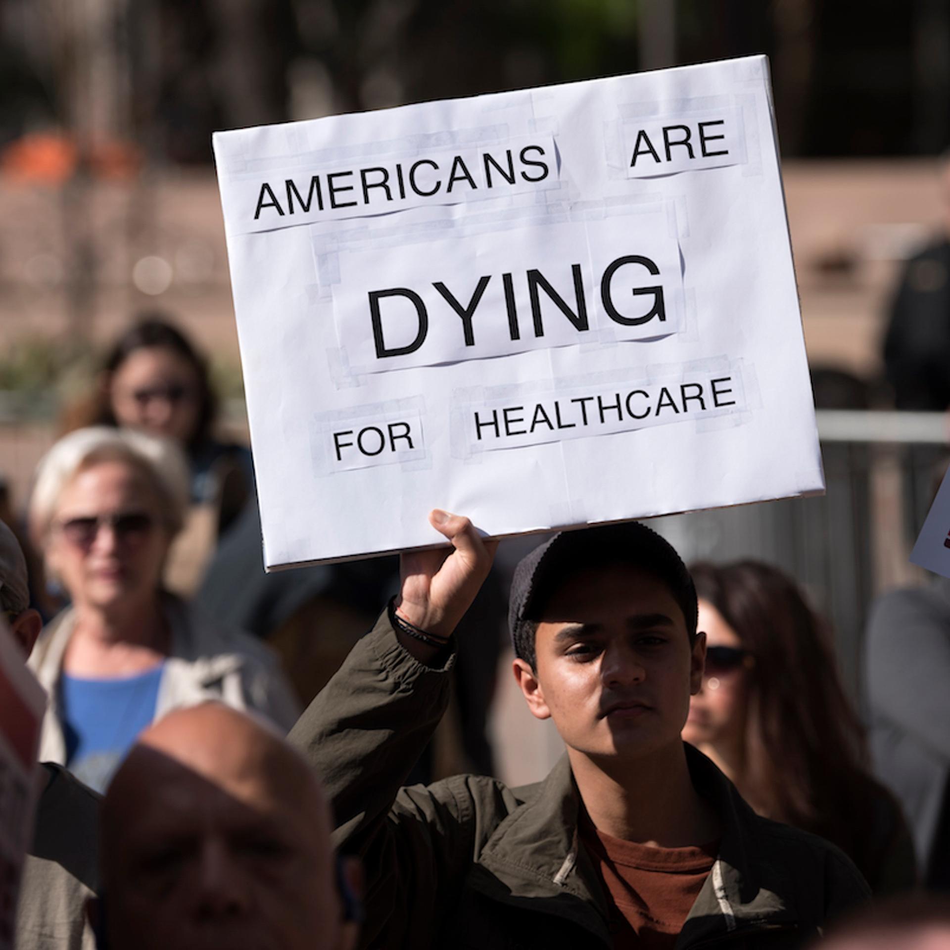 Medicare for All Rally in Los Angeles