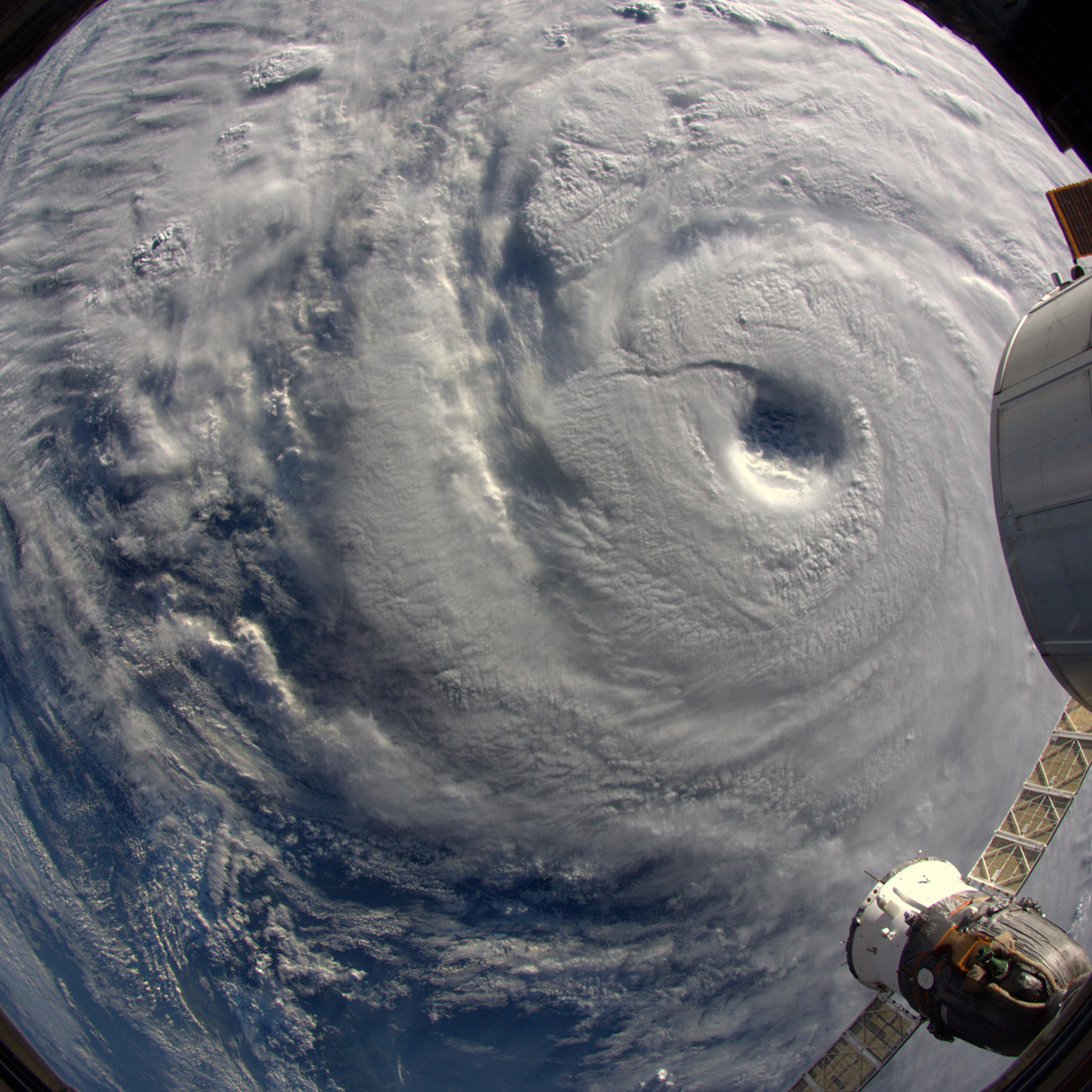 Supertyphoon Neoguri seen from space, July 7, 2014.
