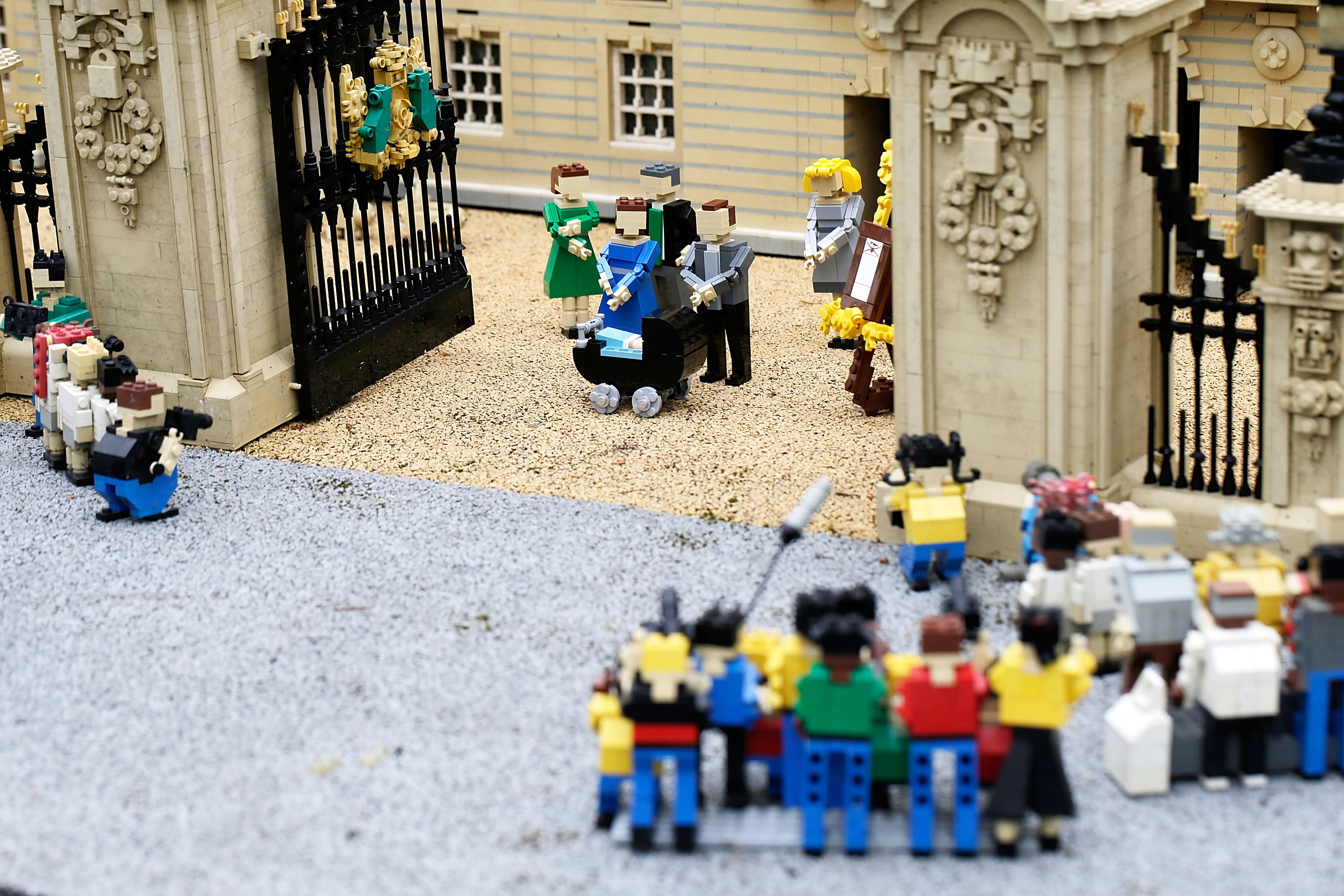 Prince George Of Cambridge Takes His Place In Legoland