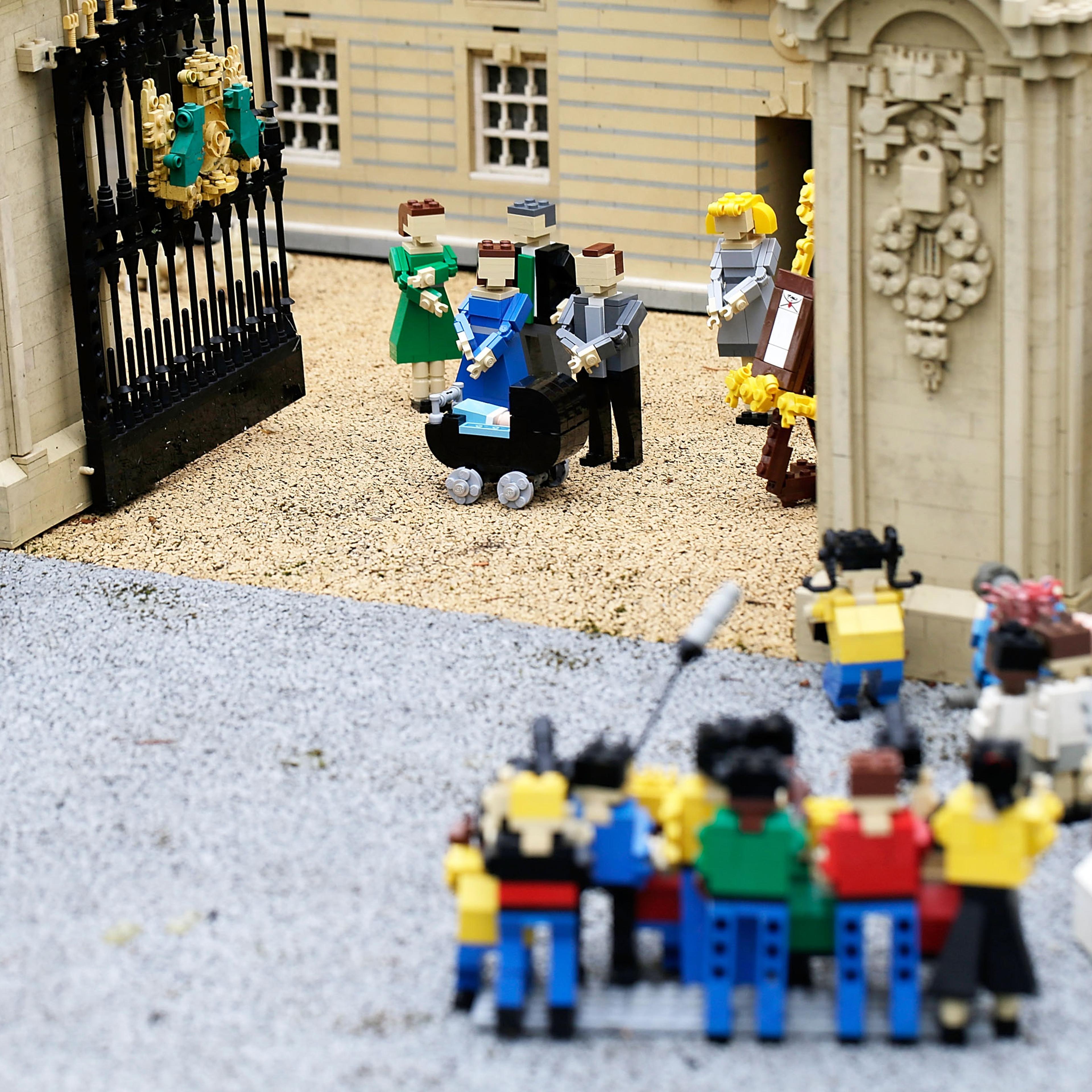 Prince George Of Cambridge Takes His Place In Legoland