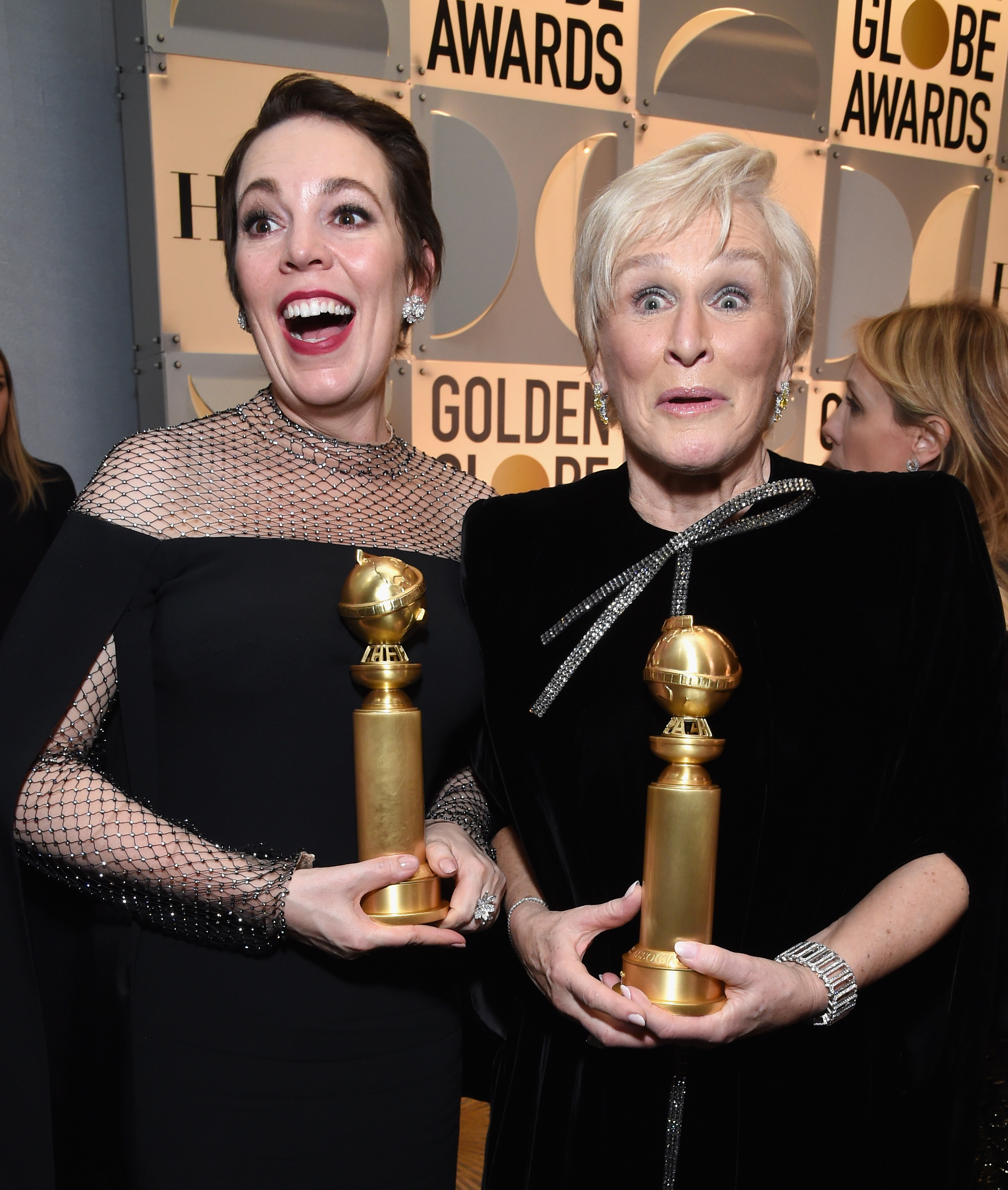 glenn close golden globe dress Glenn Close Surprised Face Becomes a 2019 Golden Globes Meme