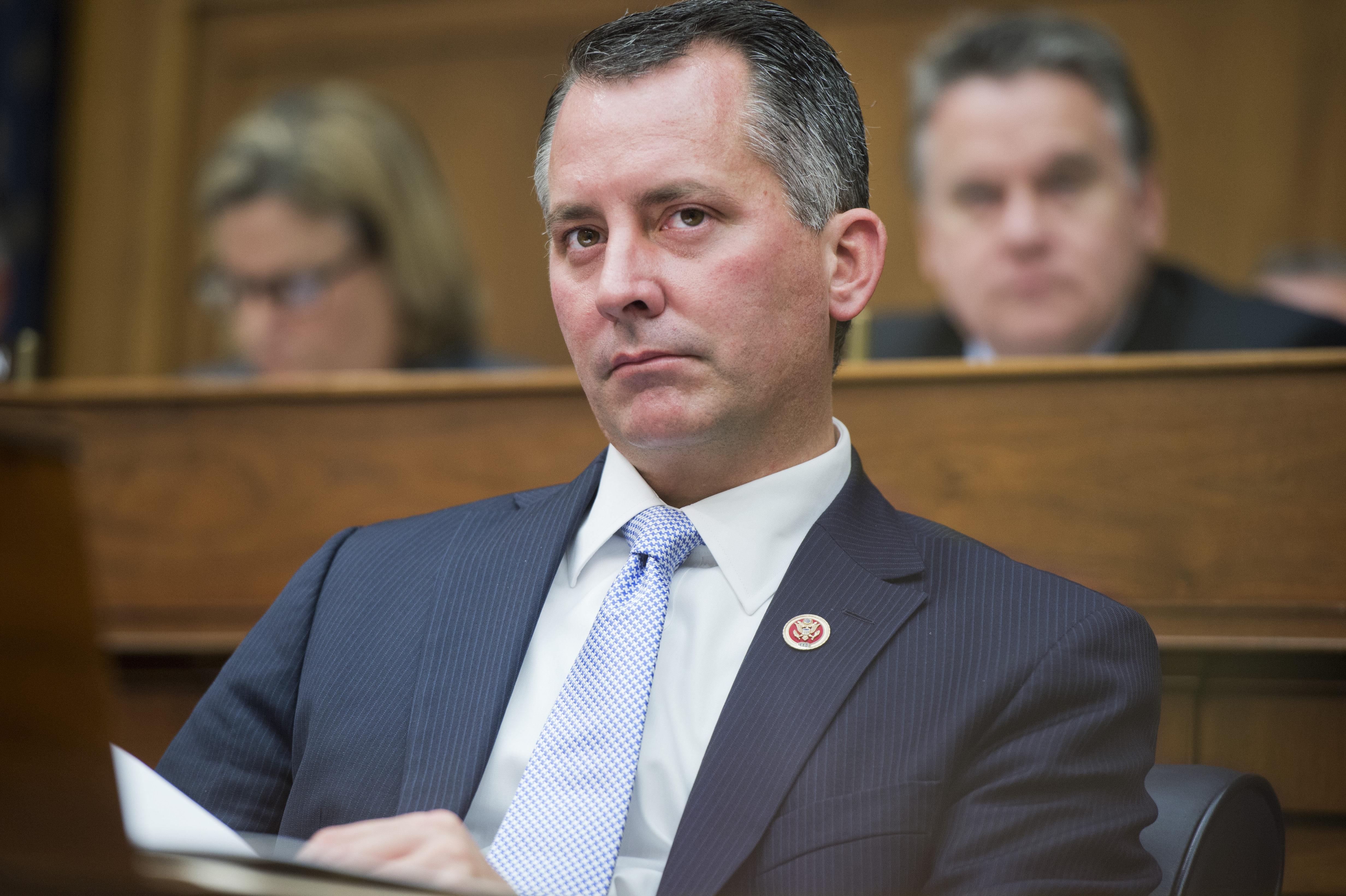 Rep. David Jolly, R-Fla., attends a House Foreign Affairs Subcommittee in Washington D.C., on Oct. 1, 2014.