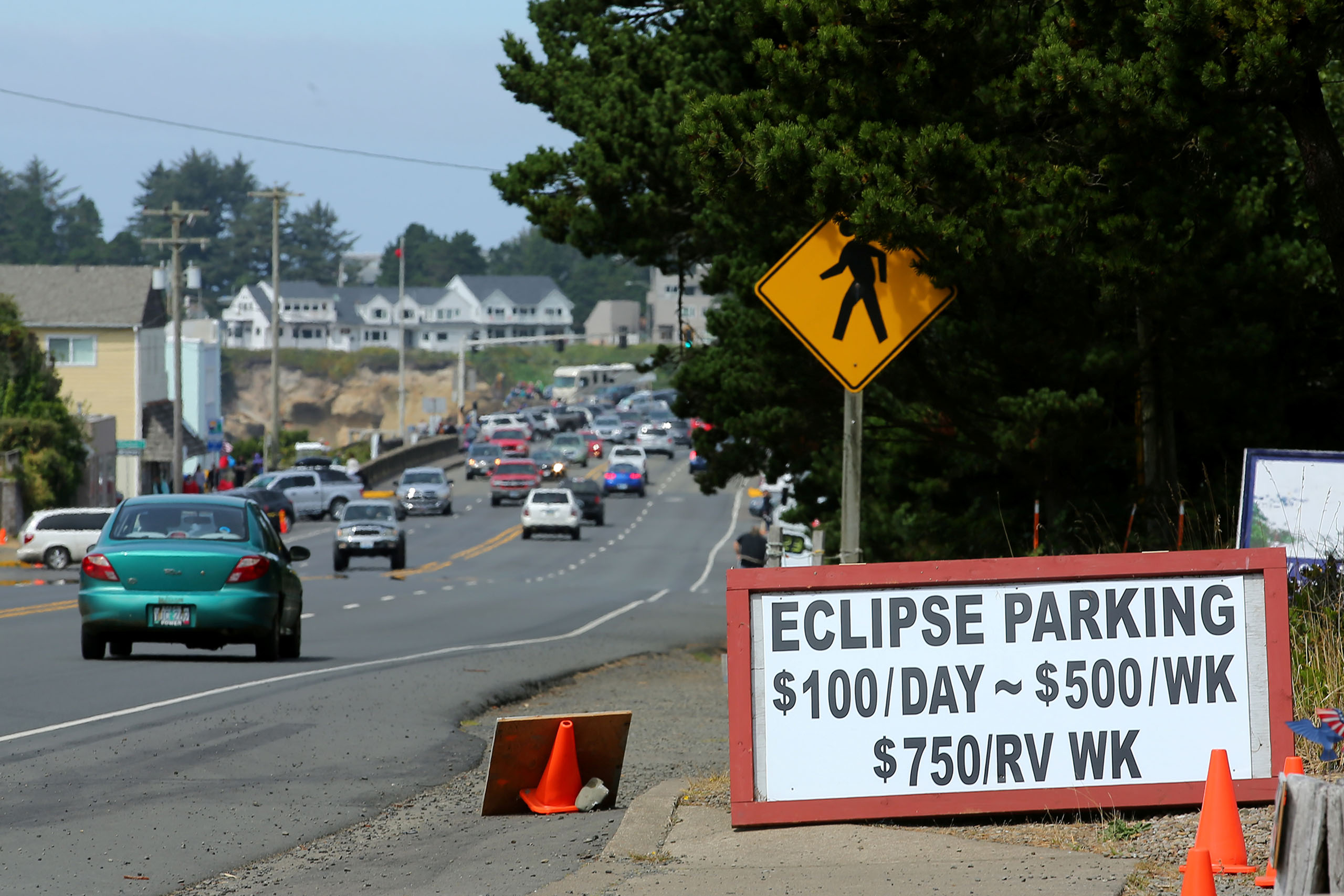 Depoe Bay Oregon prepares for coming Solar Eclipse