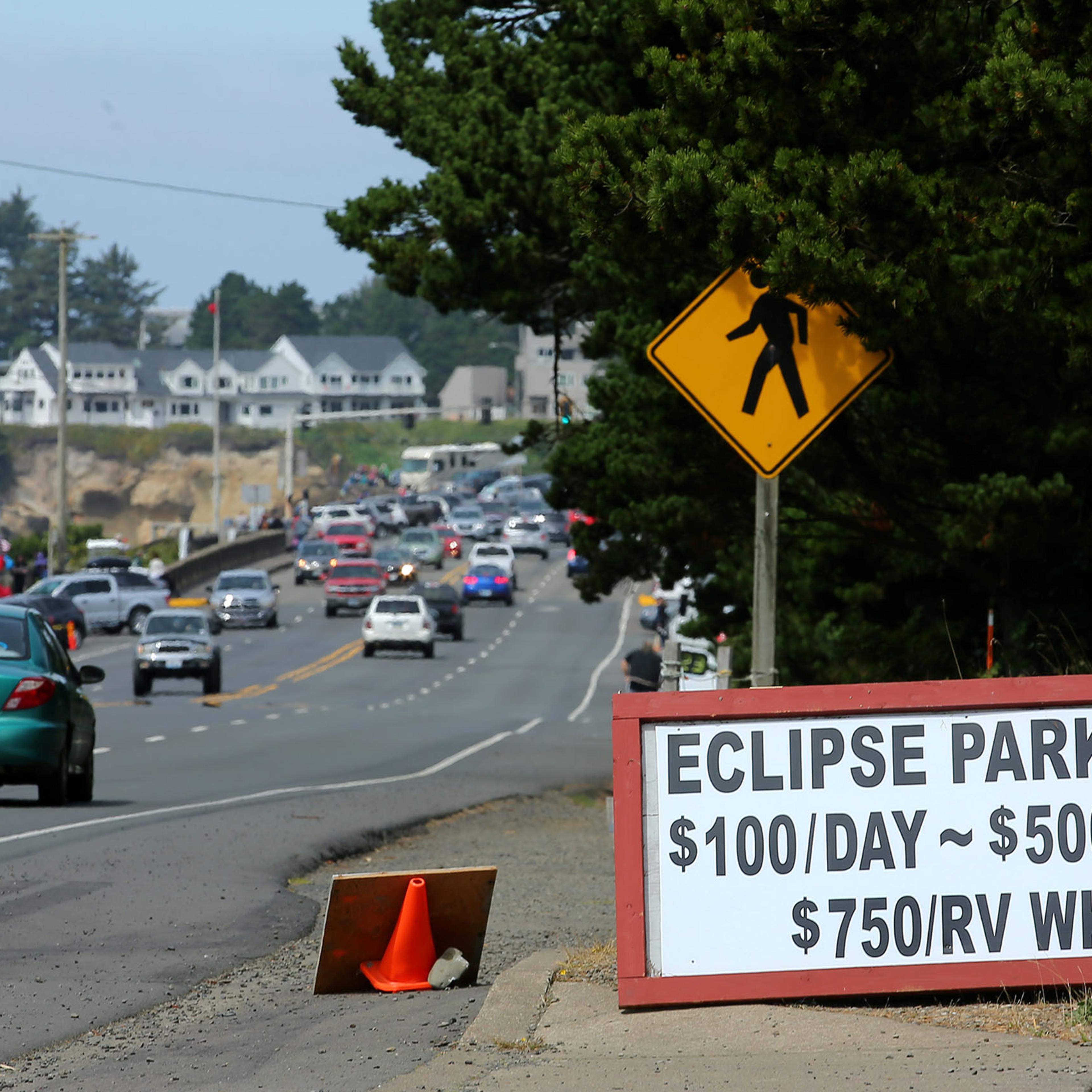 Depoe Bay Oregon prepares for coming Solar Eclipse