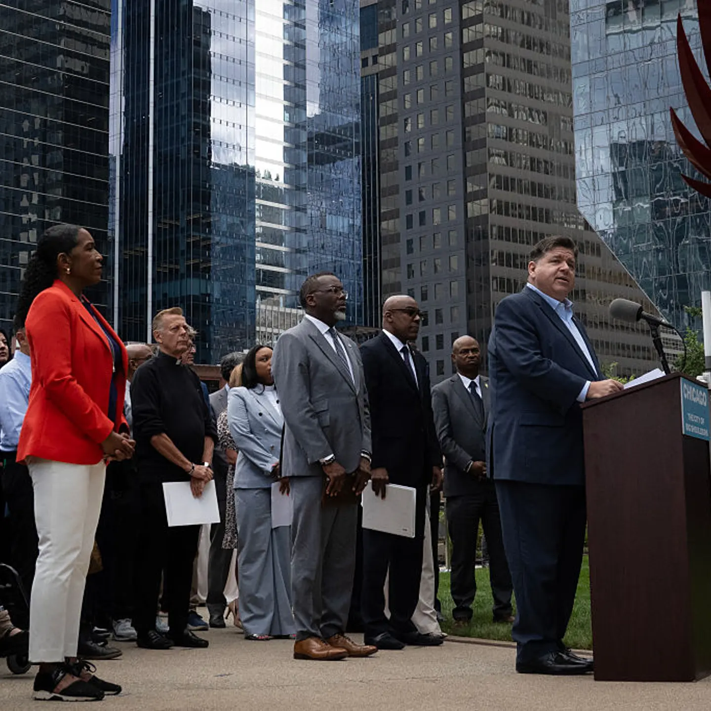 Illinois Gov. Discusses President Trump's Plans To Deploy National Guard Troops In Chicago
