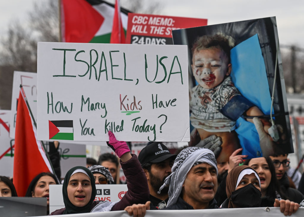 Solidarity Rally: 'Edmonton Stands For Palestine'