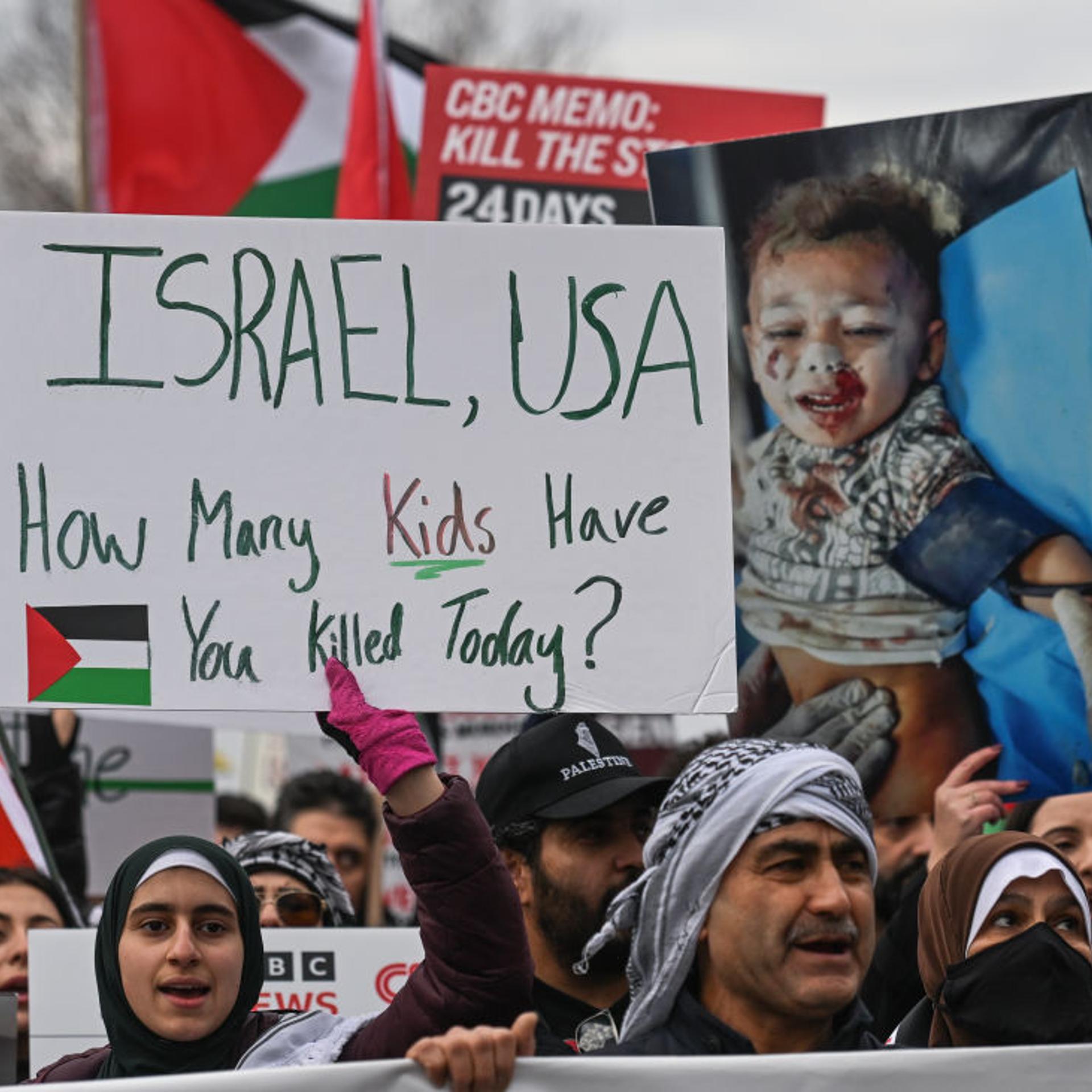 Solidarity Rally: 'Edmonton Stands For Palestine'