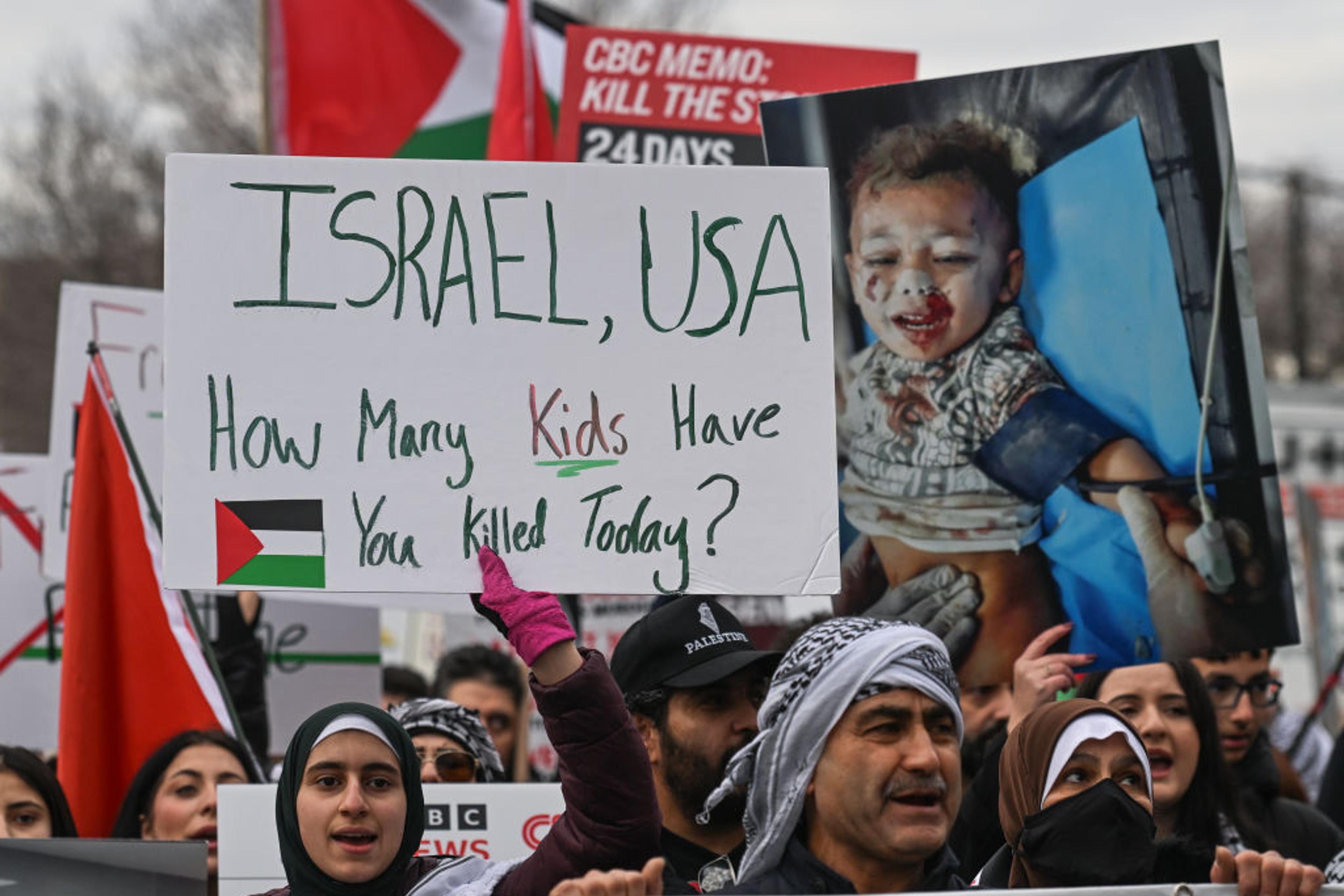 Solidarity Rally: 'Edmonton Stands For Palestine'