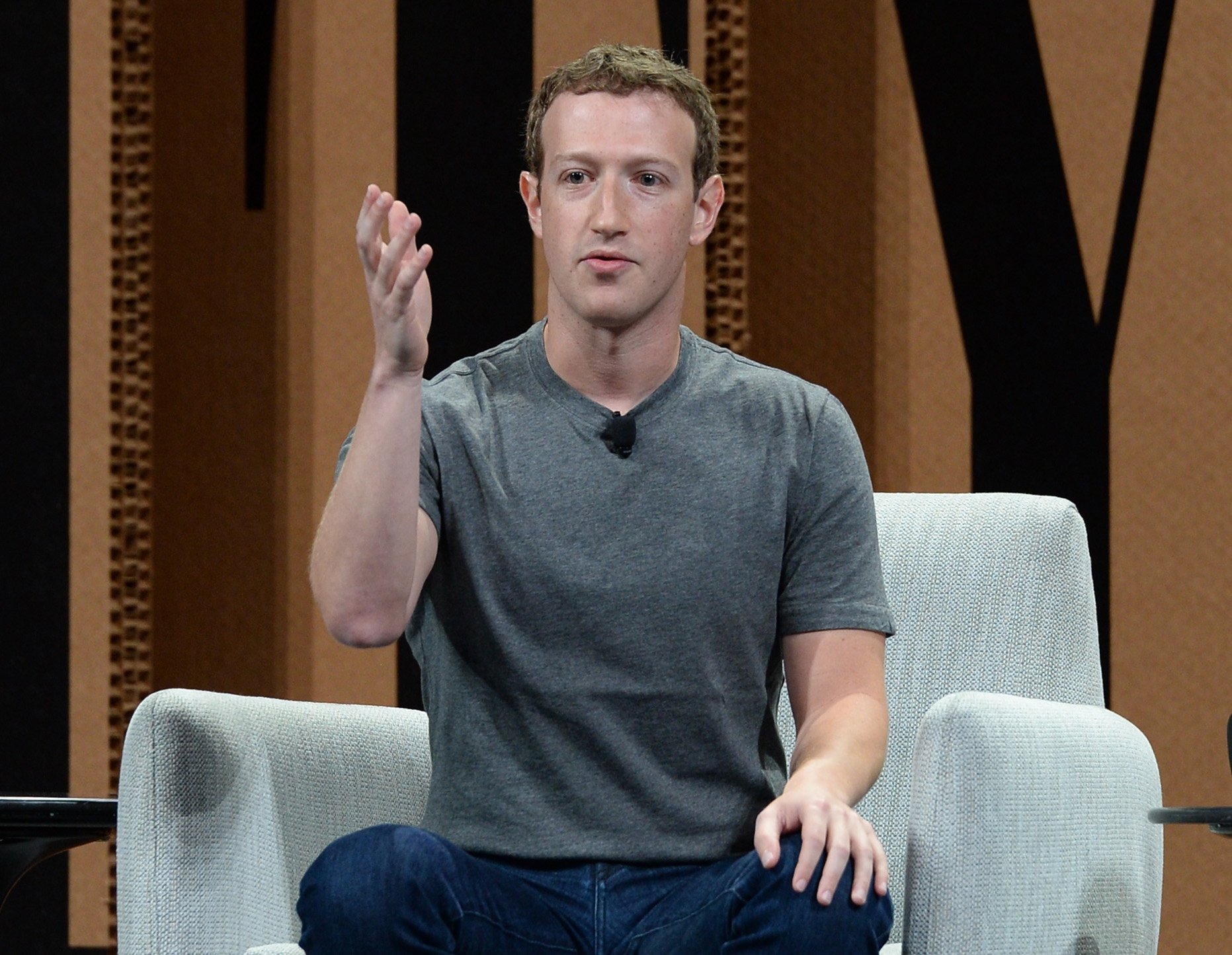 speaks onstage at the Vanity Fair New Establishment Summit at Yerba Buena Center for the Arts on October 7, 2015 in San Francisco, California.
