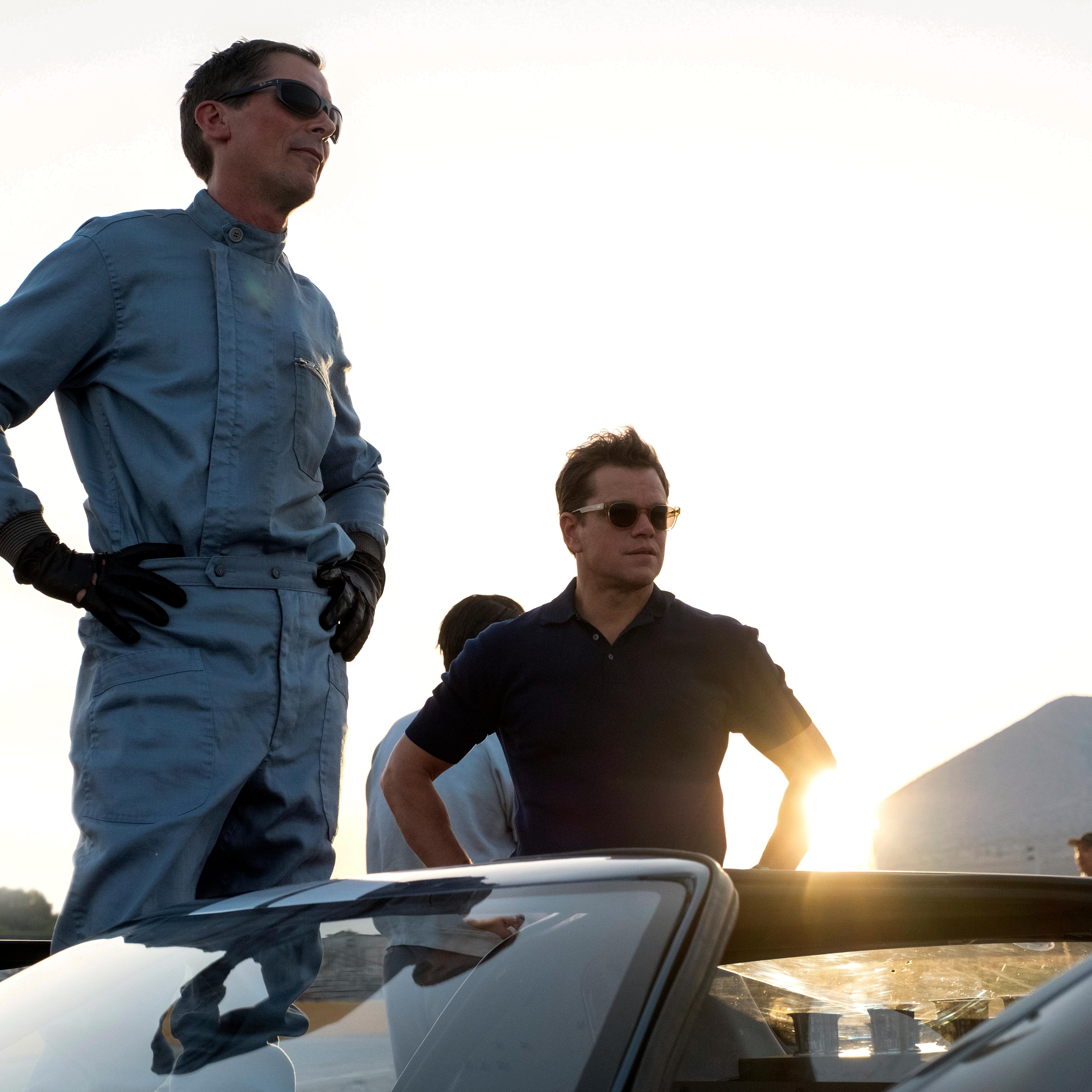 Christian Bale and Matt Damon in 'Ford v Ferrari.'