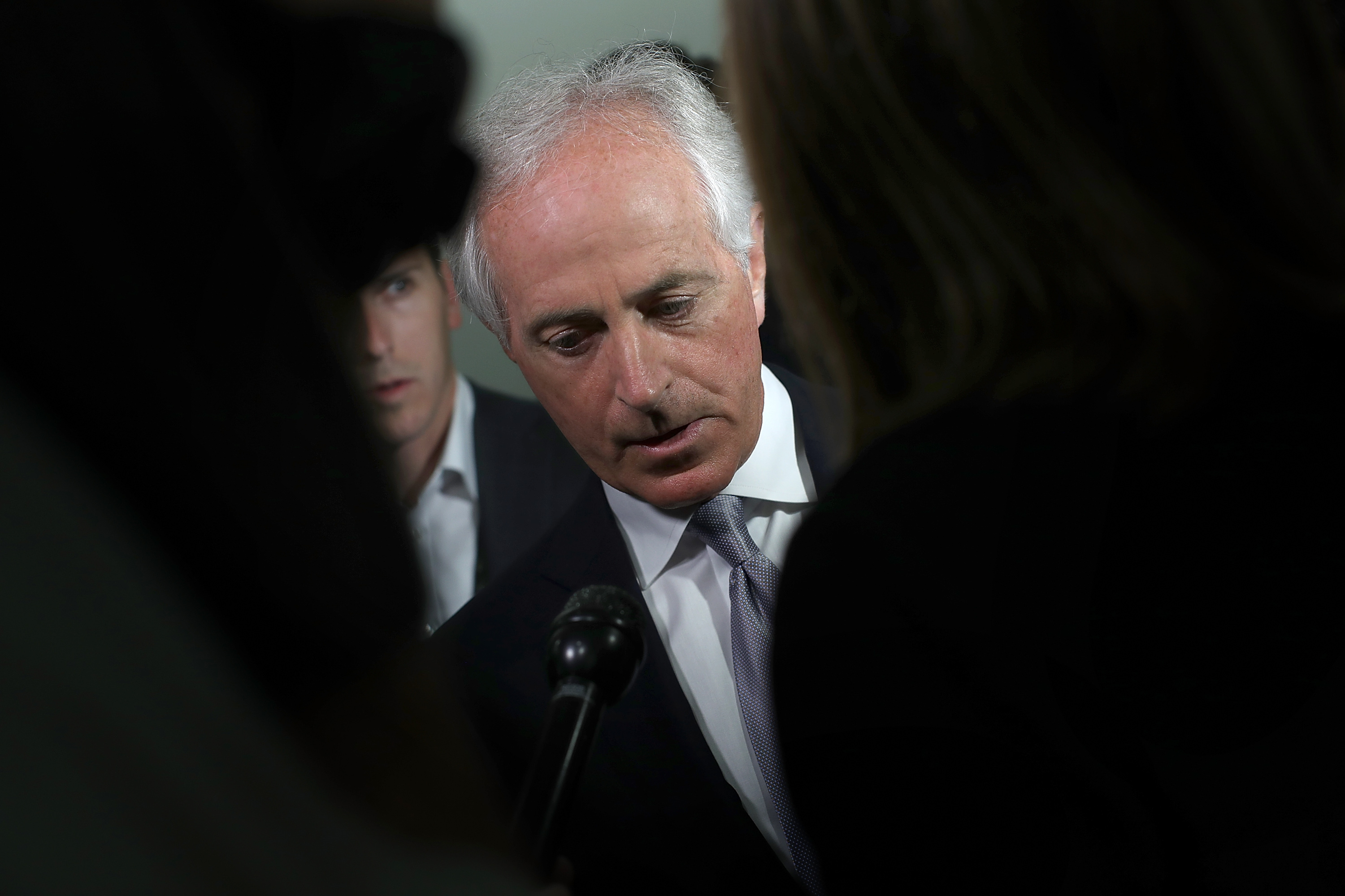 Sen. Bob Corker Continues War Of Words With President Trump