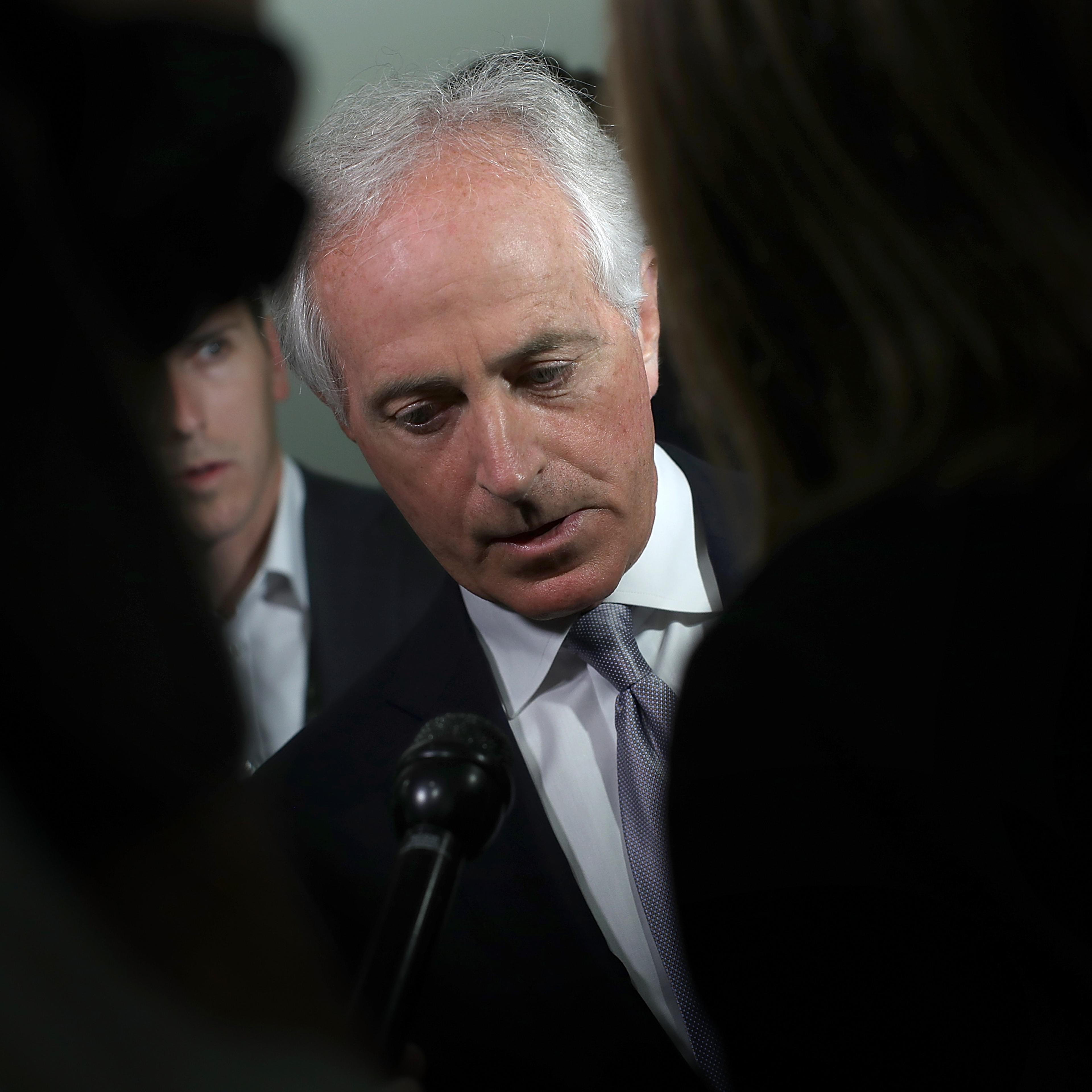 Sen. Bob Corker Continues War Of Words With President Trump