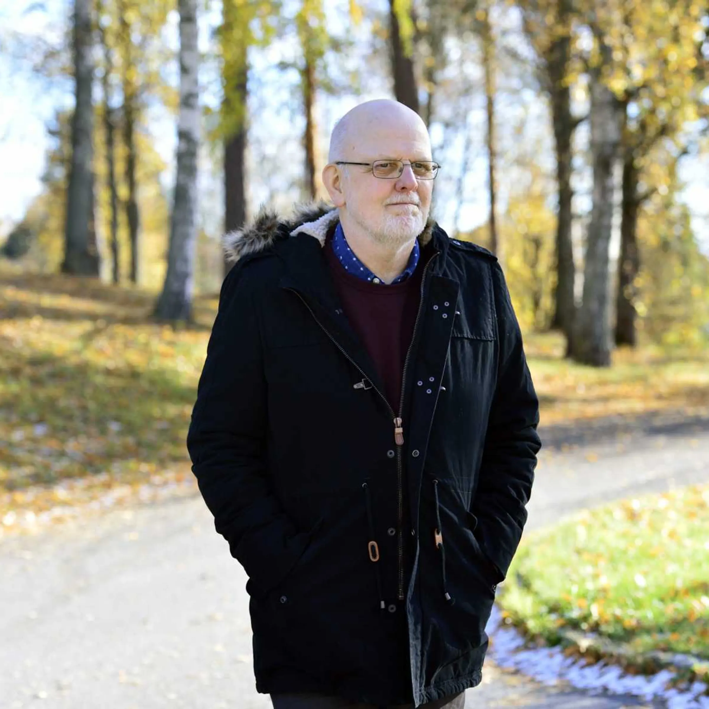 This picture taken on October 21, 2013 in Falun shows Sture Bergwall, a Swedish man long considered Scandinavia's most notorious serial killer.