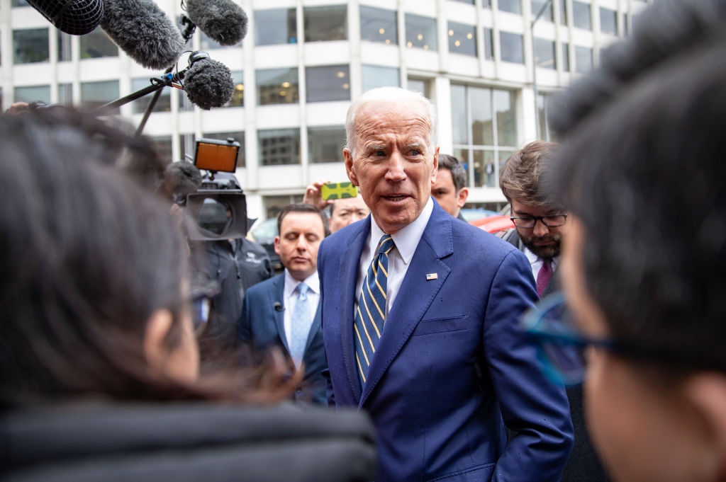 Former Vice President Joe Biden Delivers Remarks At IBEW Conference