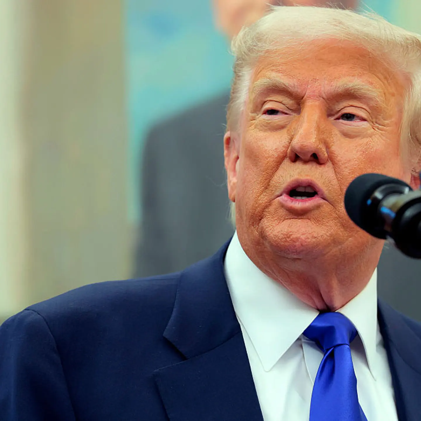 President Trump Announces 2027 NFL Draft To Be Held On The National Mall