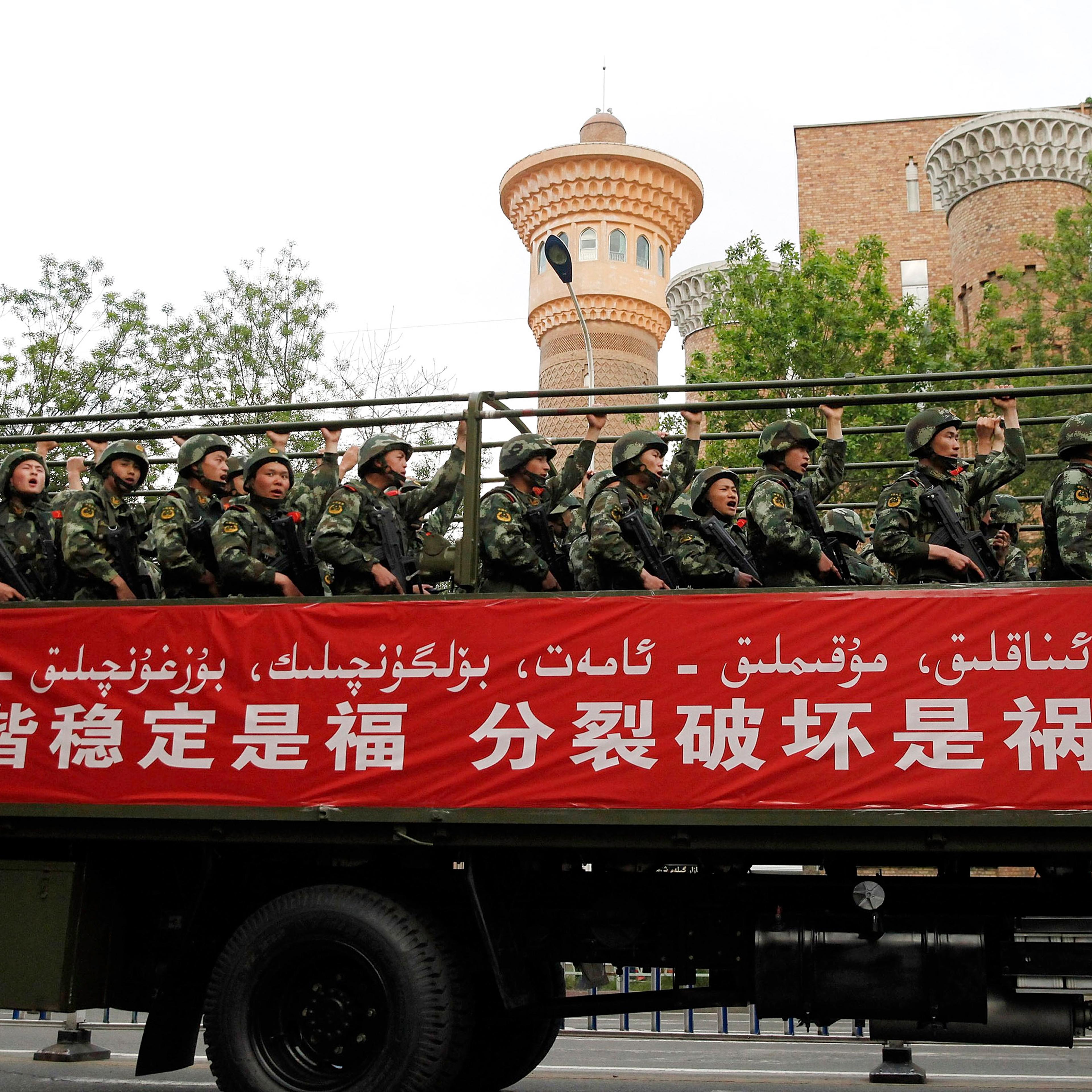 China Terrorism Crackdown
