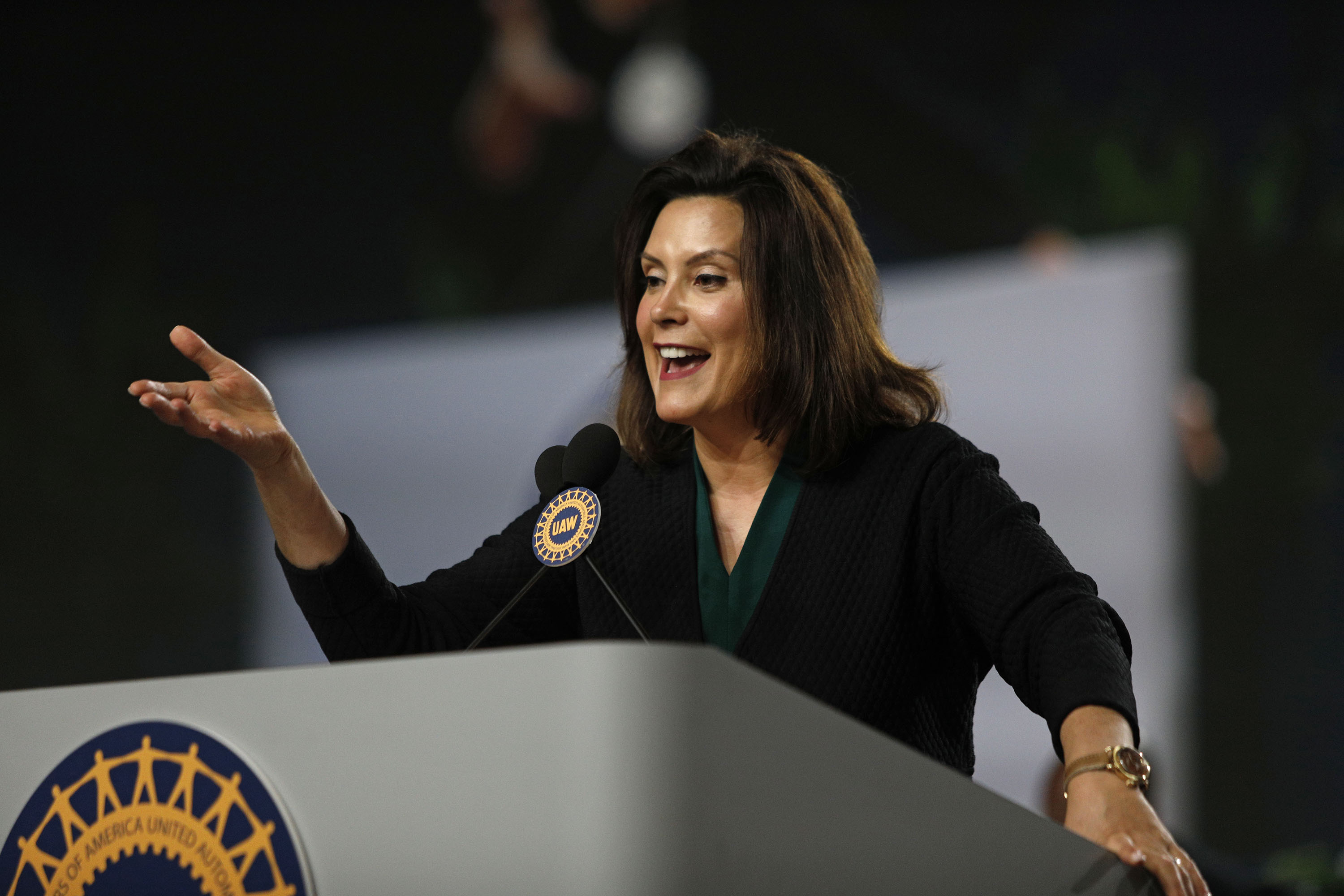 New UAW President Addresses Annual UAW Convention