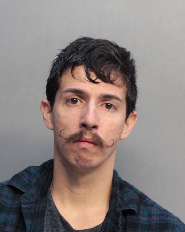 This photo made available by the Miami-Dade Department of Corrections shows Jacob Garcia on April 22, 2018. 