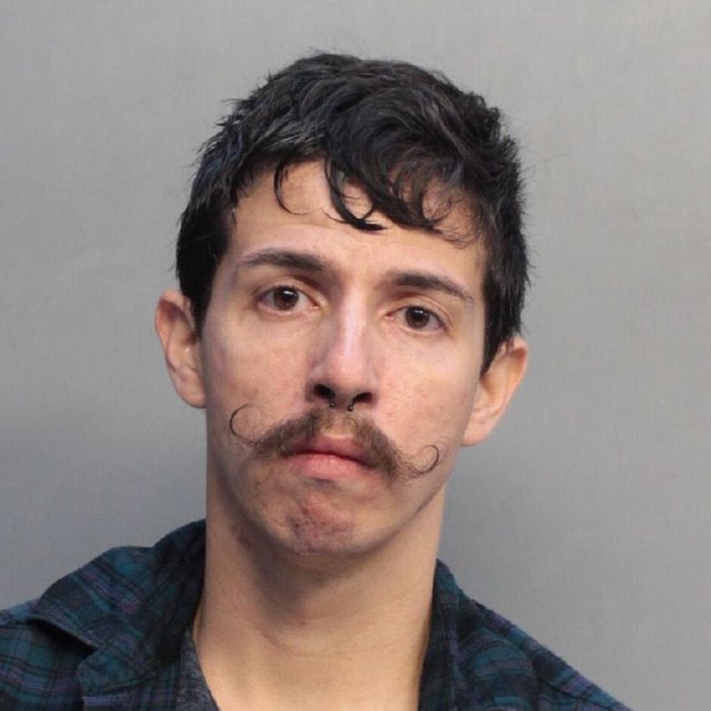 This photo made available by the Miami-Dade Department of Corrections shows Jacob Garcia on April 22, 2018.