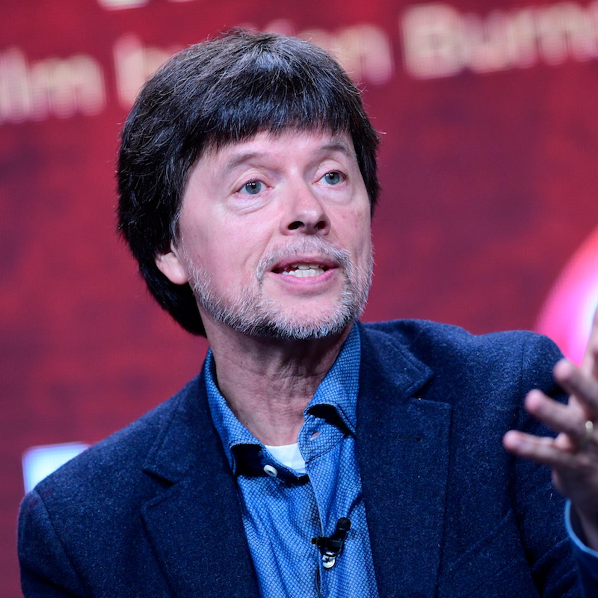 Ken Burns speaks during PBS’ DEFYING THE NAZIS: THE SHARPS’ WAR session at the Television Critics Association Summer Press Tour in Los Angeles on July 28, 2016.