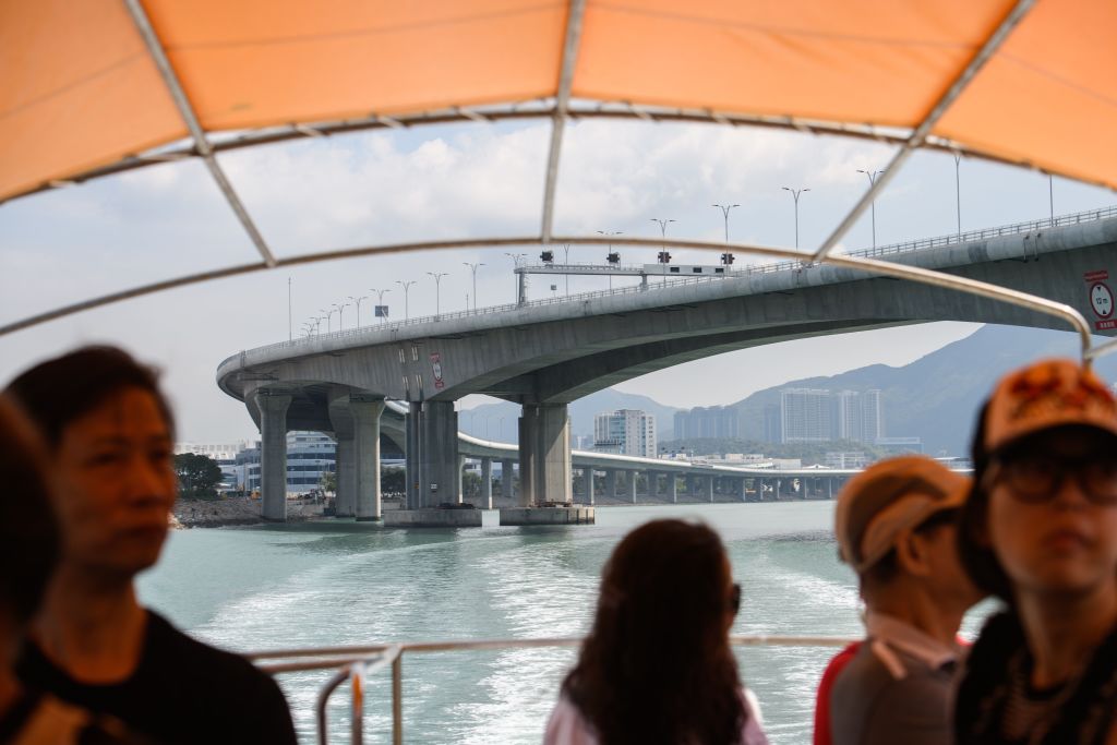 HONG KONG-ZHUHAI-MACAU-BRIDGE-POLITICS-OPENING-CEREMONY