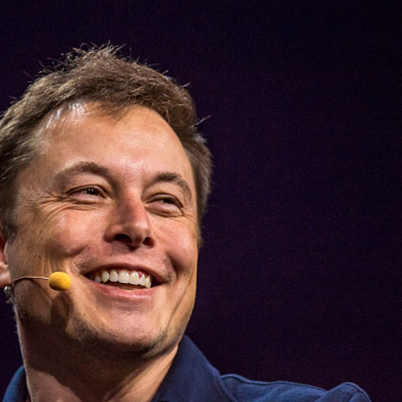 Elon Musk at the GPU Technology Conference in San Jose, California on March 17, 2015.