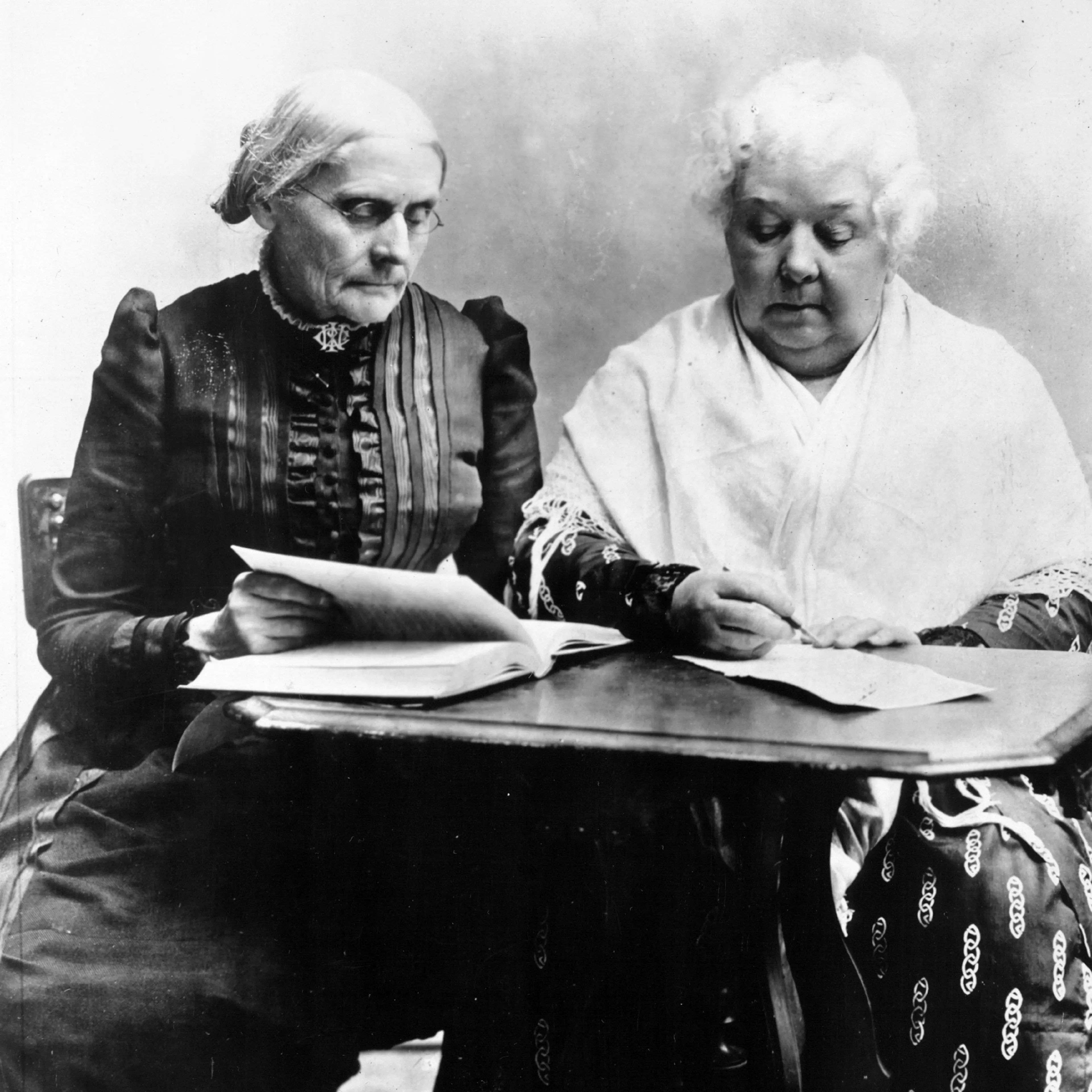 Susan B. Anthony, Elizabeth Cady Stanton, 1899