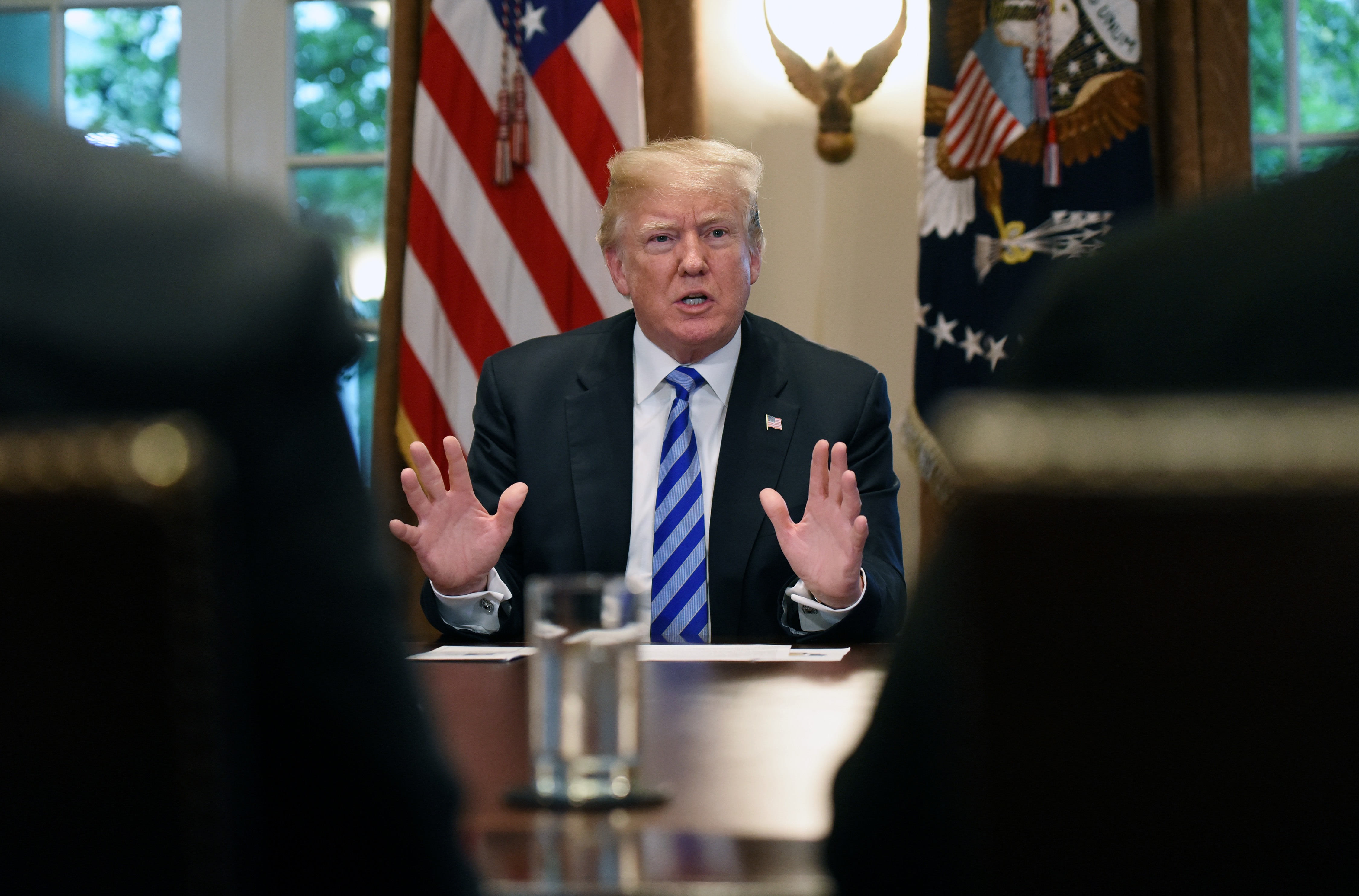 President Trump Hosts Leaders From California To Discuss Sanctuary Cities