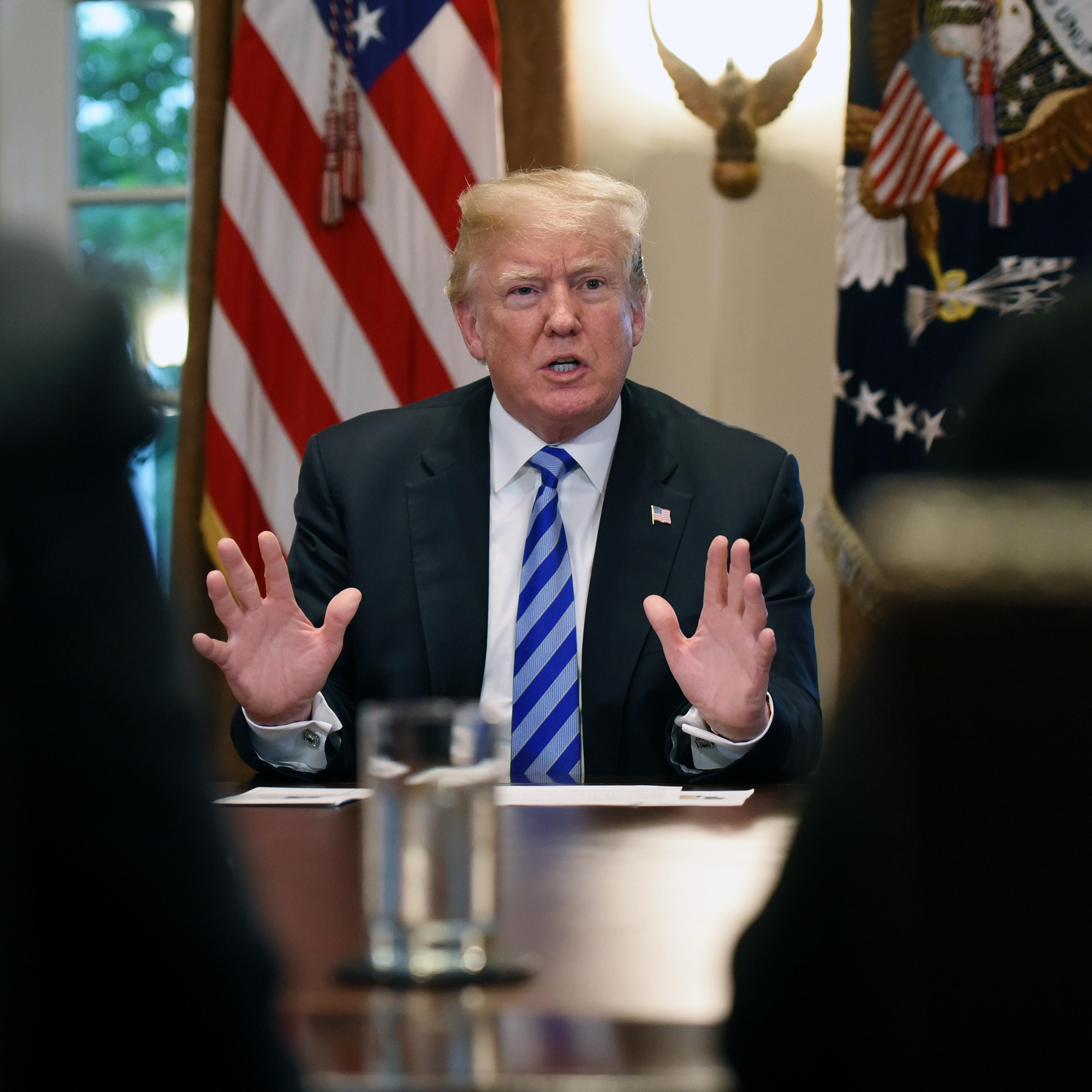 President Trump Hosts Leaders From California To Discuss Sanctuary Cities