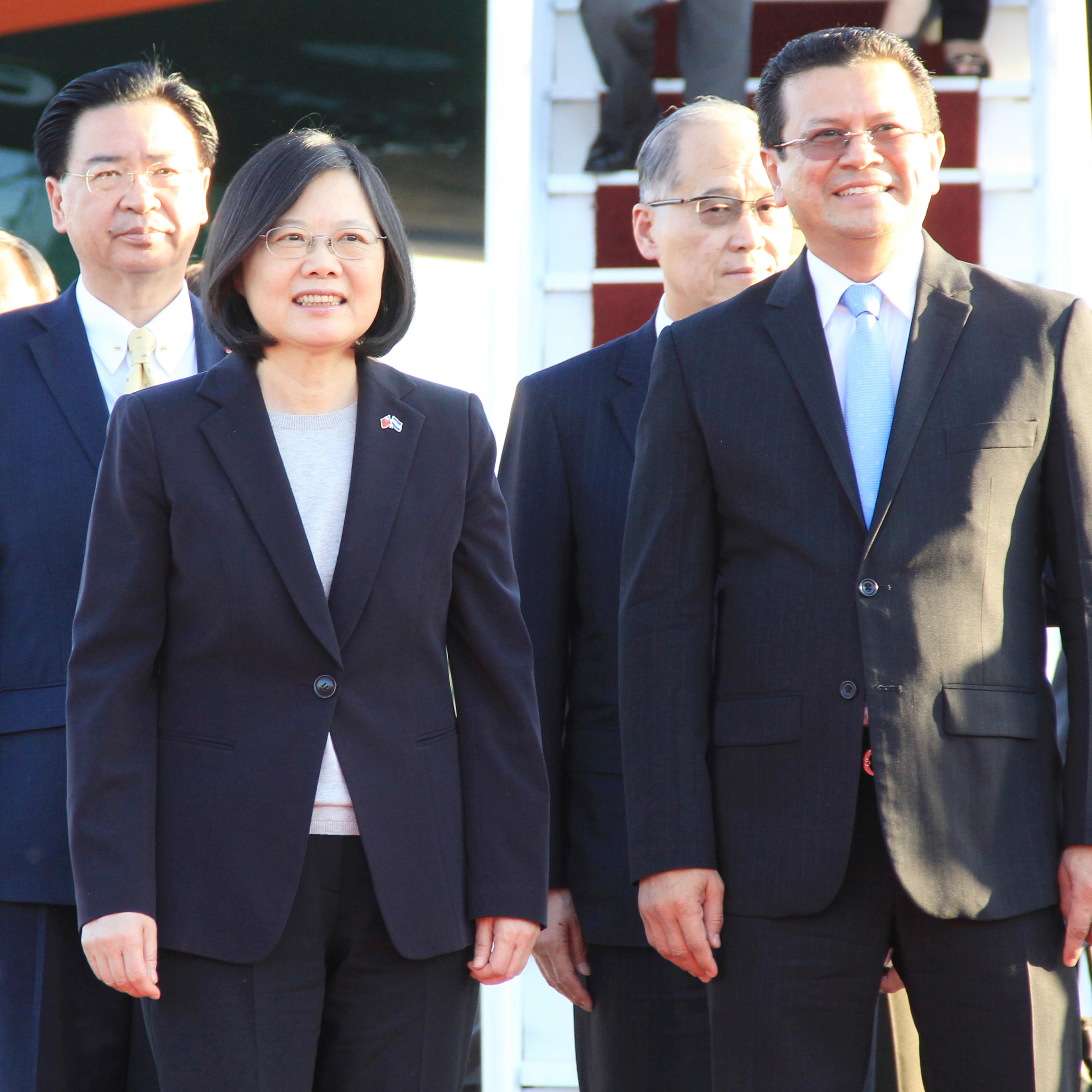 President of Taiwan Tsai Ing-Wen Visits El Salvador