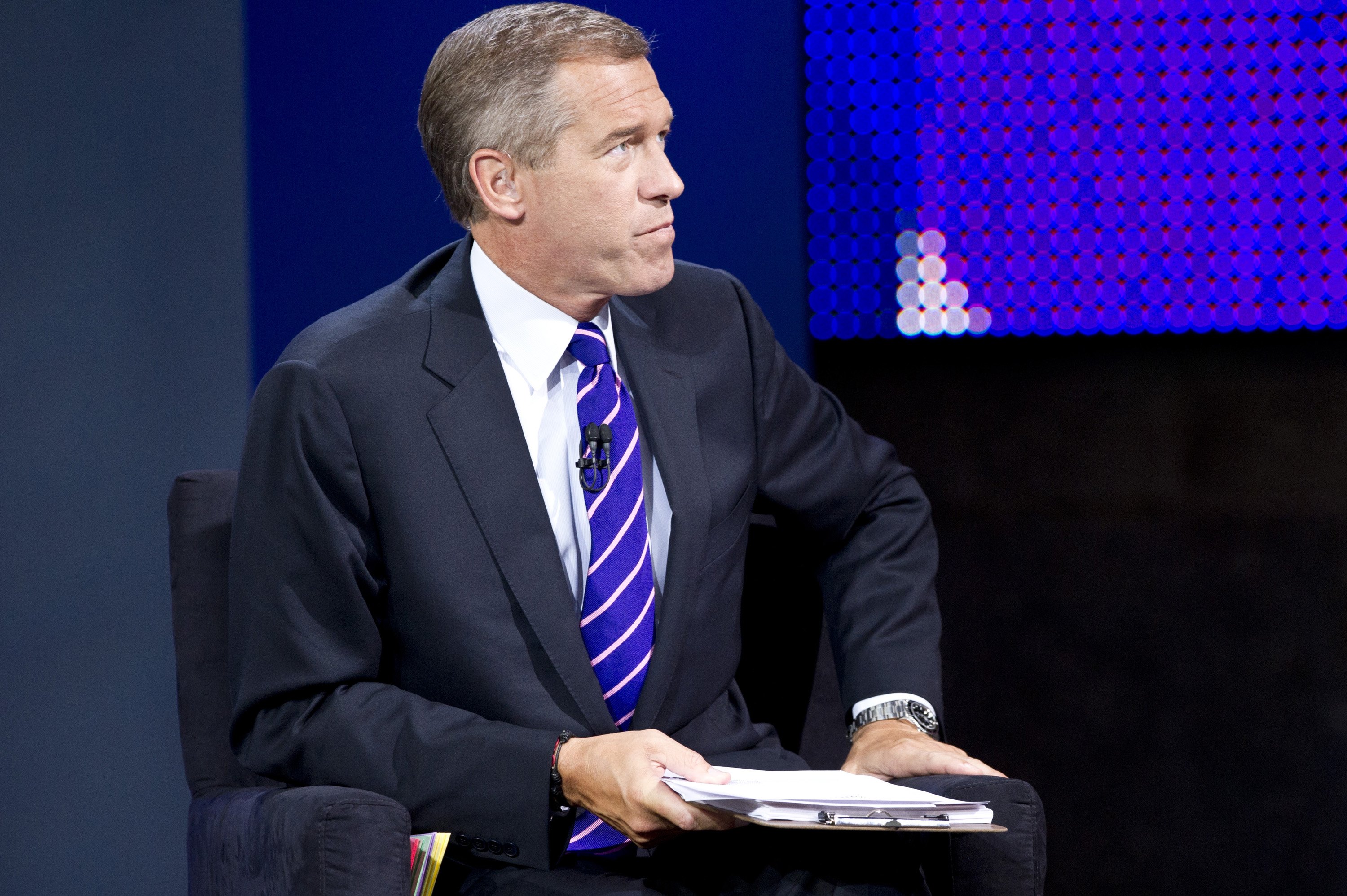 NBC News' Brian Williams.