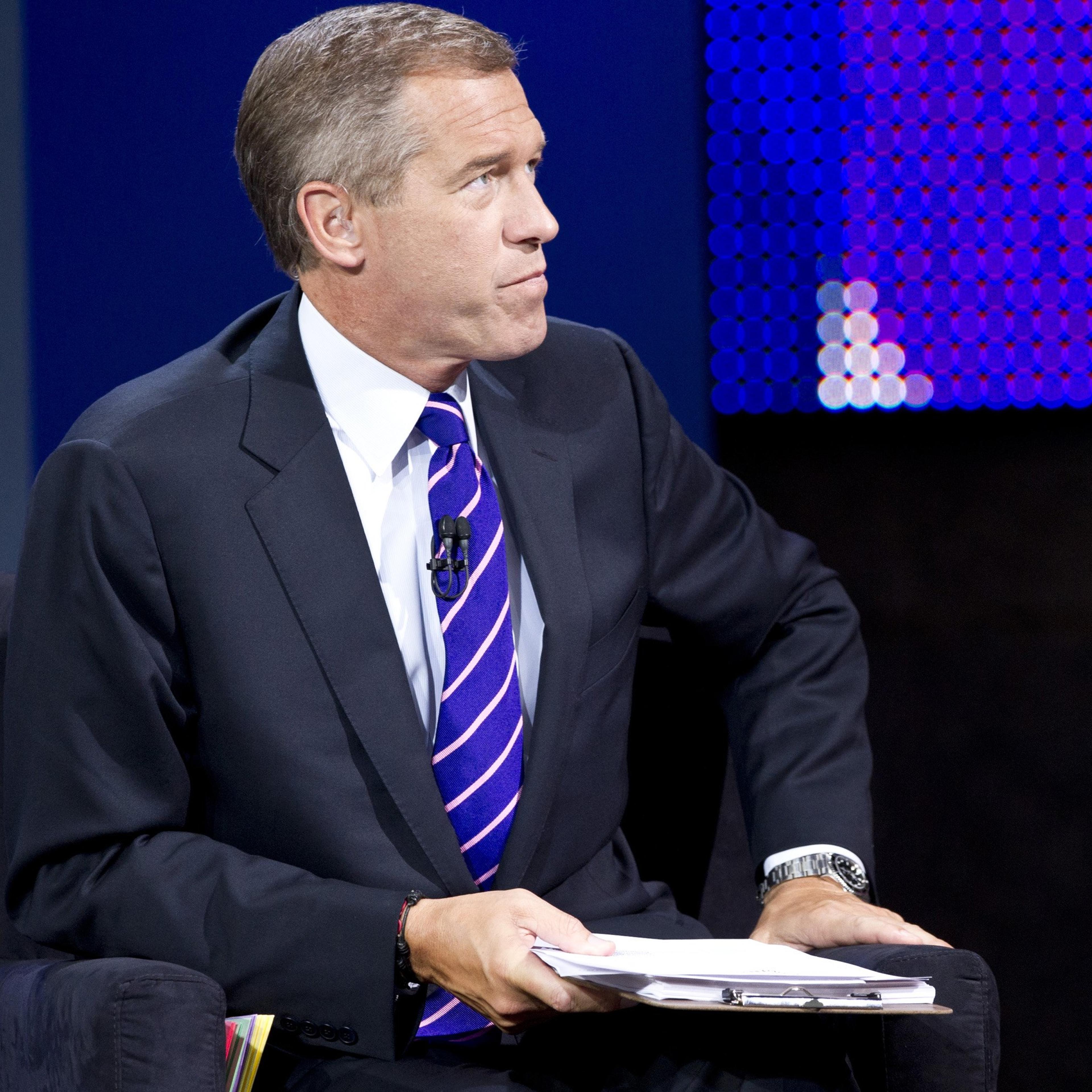 NBC News' Brian Williams.