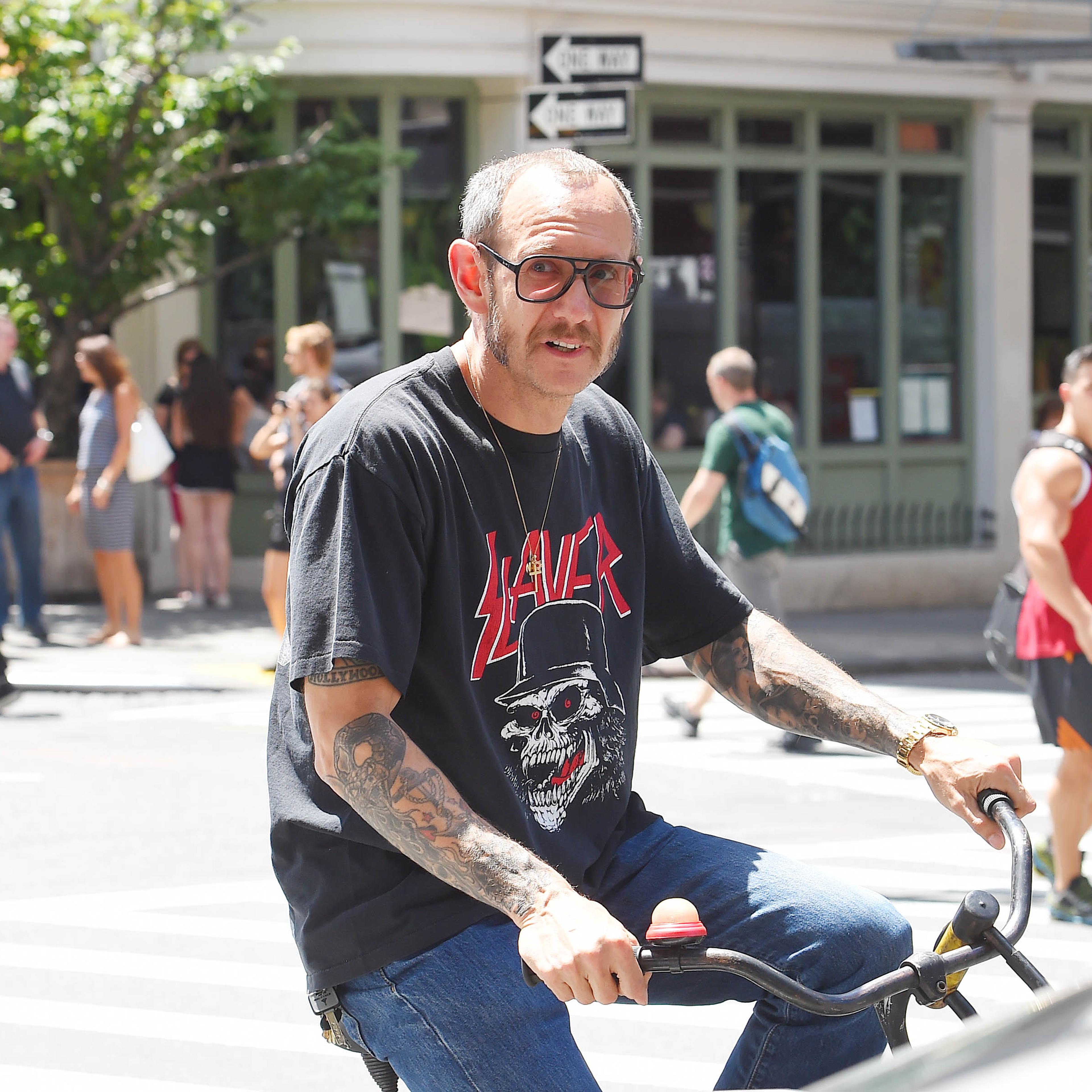 BuzzFoto Celebrity Sightings In New York - July 24, 2015