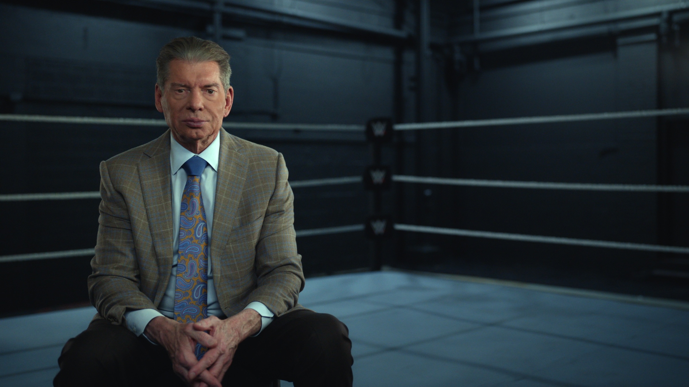 Mr. McMahon. Vince McMahon in Mr. McMahon. Cr. Courtesy of Netflix © 2024