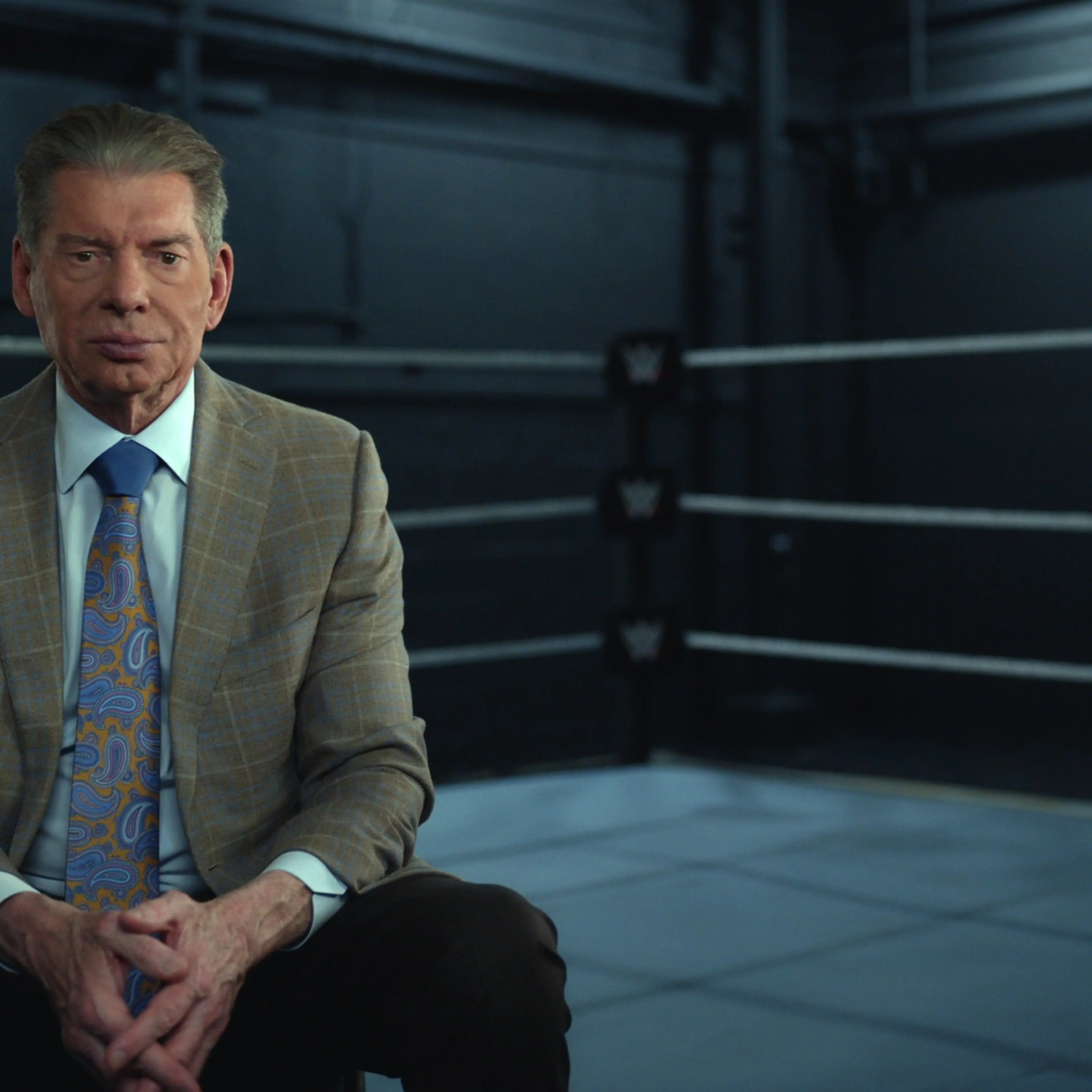 Mr. McMahon. Vince McMahon in Mr. McMahon. Cr. Courtesy of Netflix © 2024