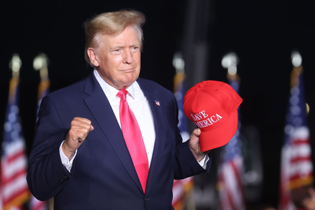 Former President Trump Holds Rally In Support Of Wisconsin Candidates
