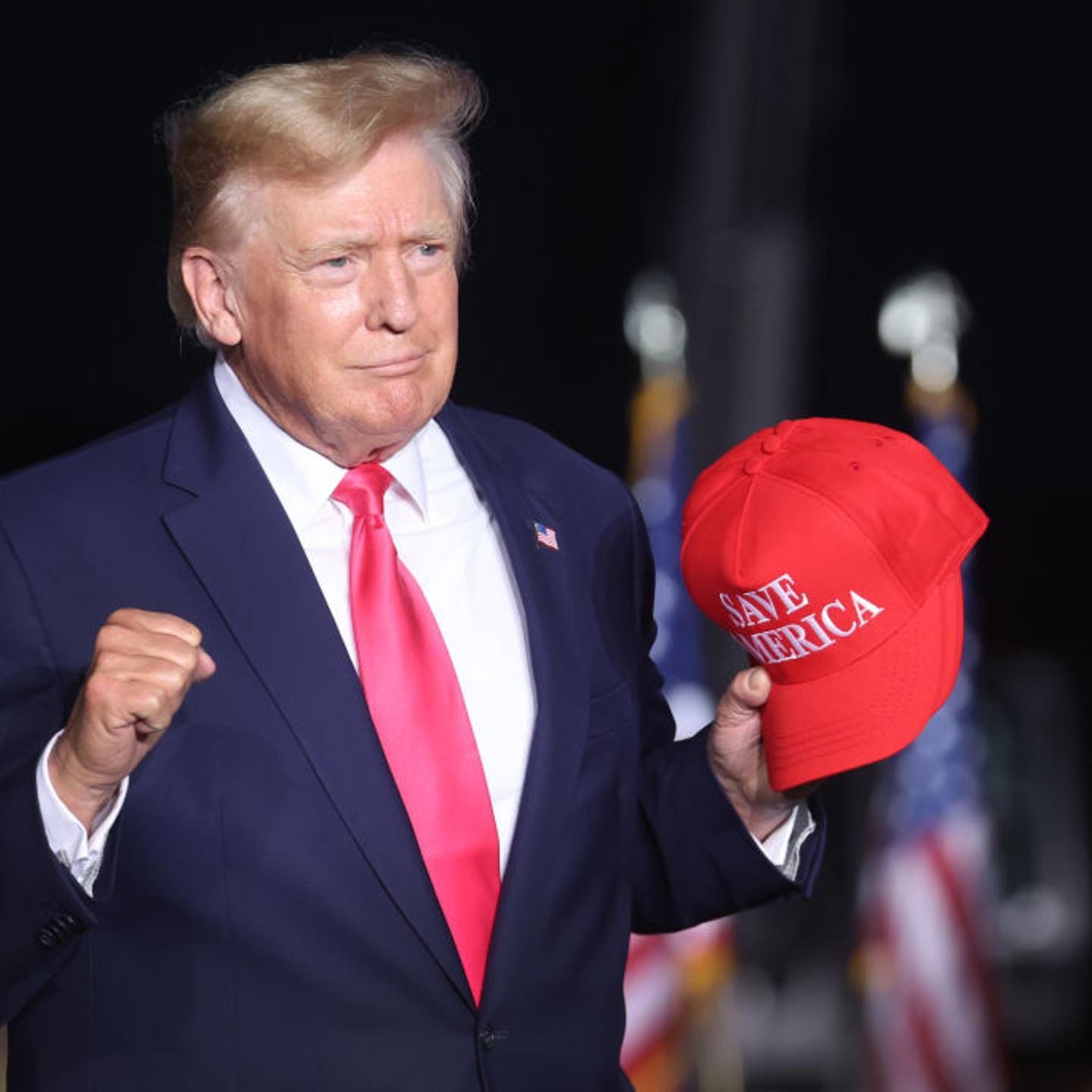 Former President Trump Holds Rally In Support Of Wisconsin Candidates